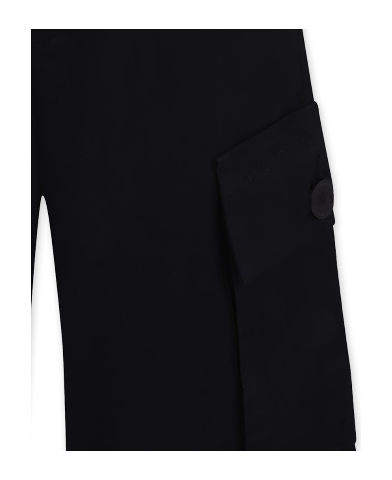 Marni Blue Trousers For Boy With Logo - Blue