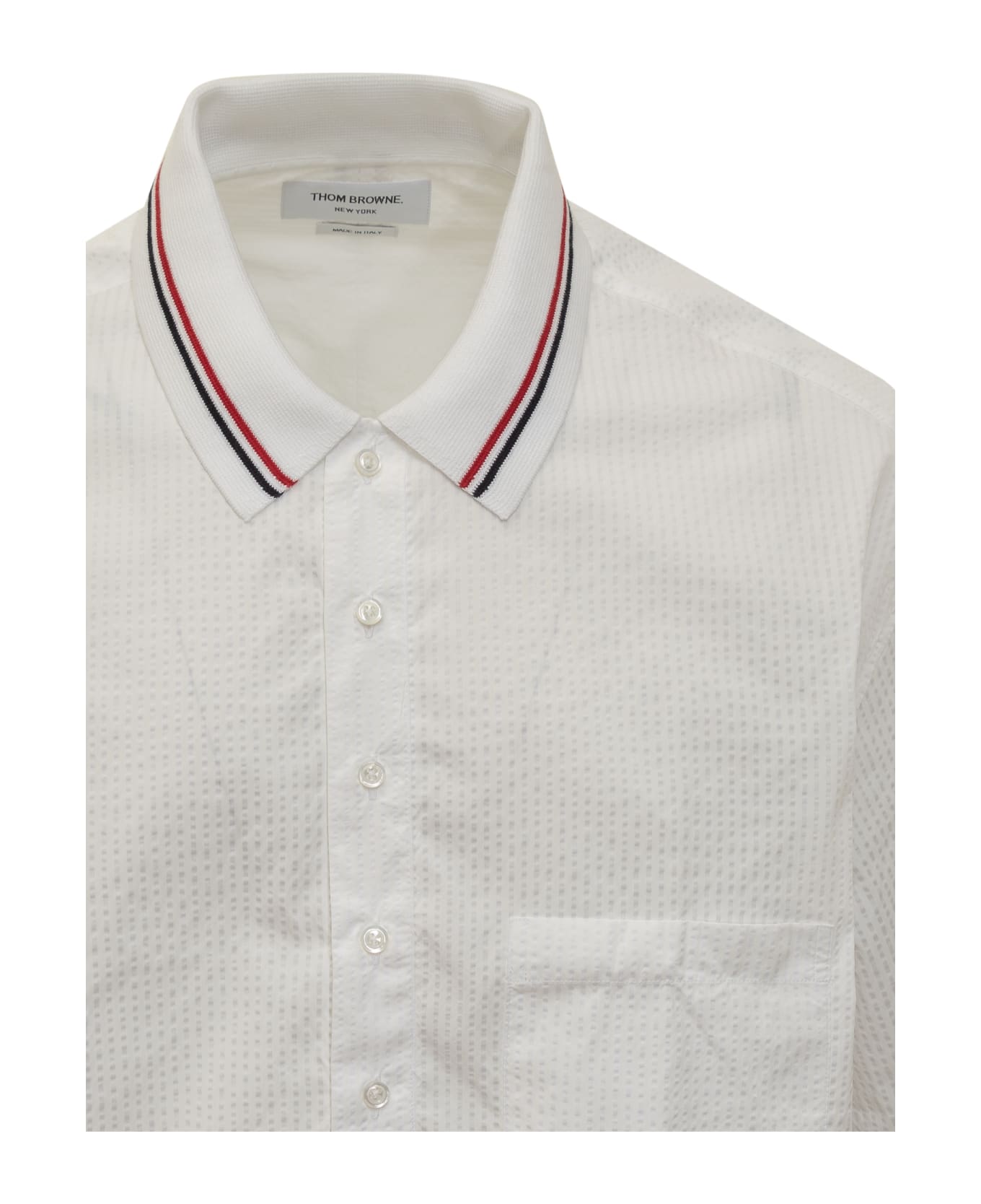 Thom Browne Rugby Shirt - WHITE