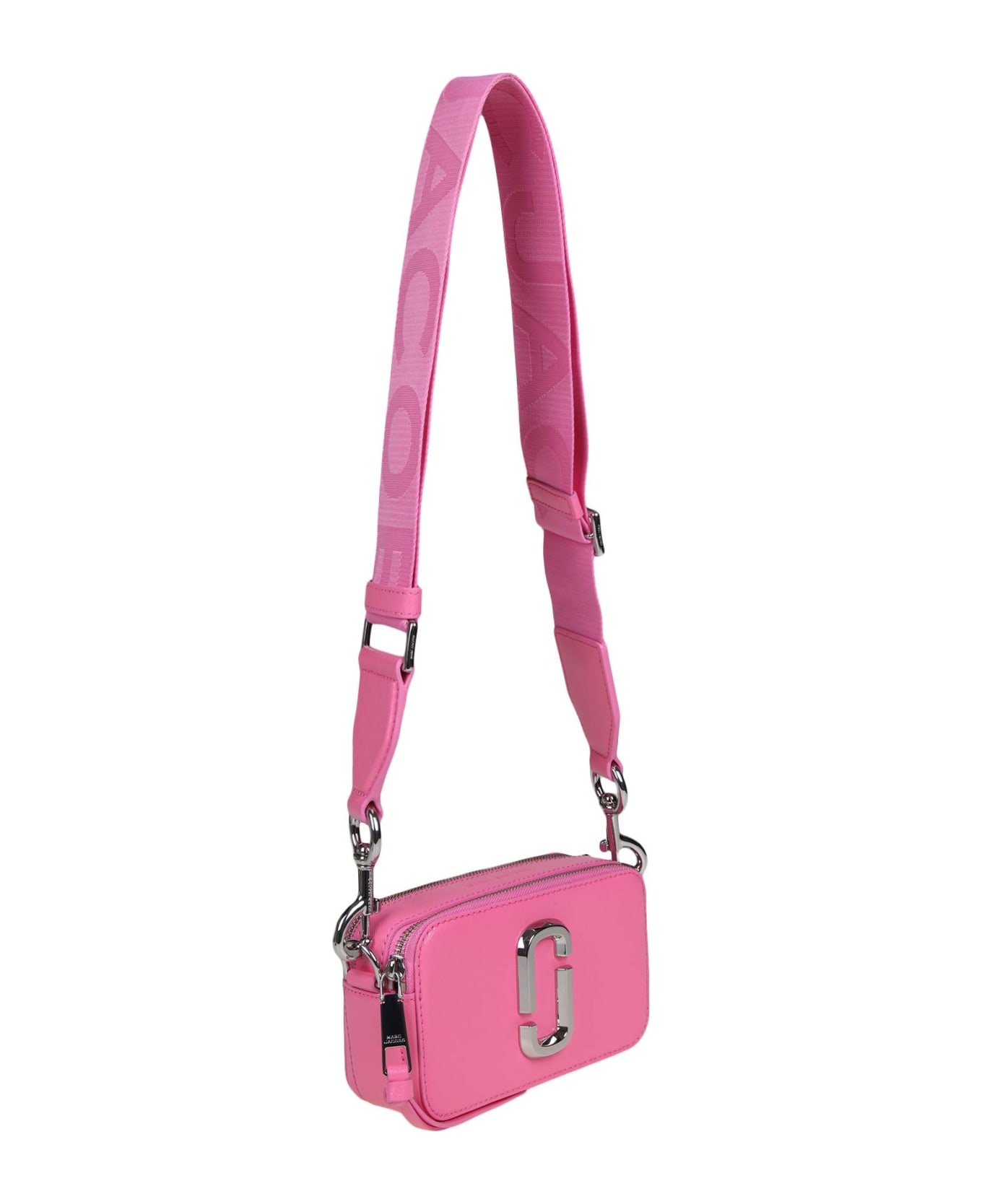 Marc Jacobs Snapshot In Pink Leather - Pink