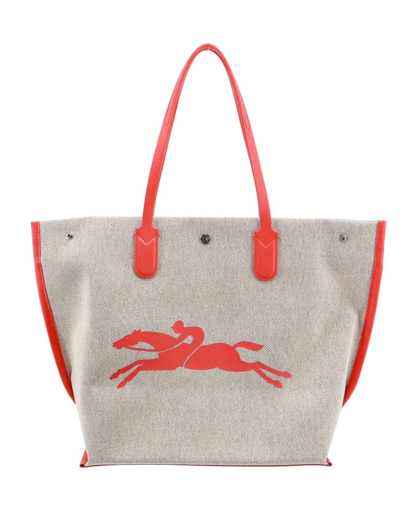 Longchamp Roseau Shoulder Bag - Coral