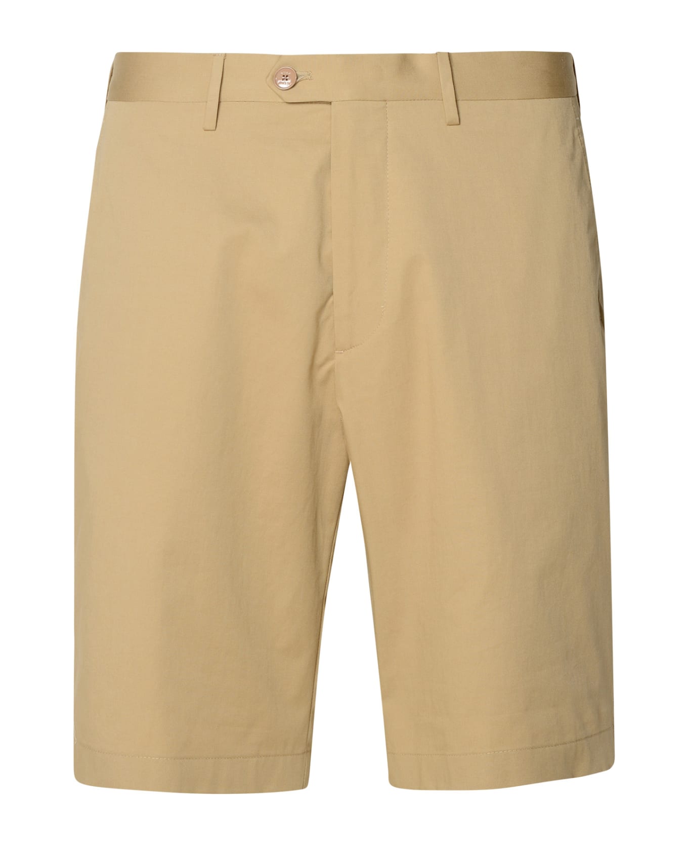 Etro Beige Cotton Bermuda Shorts - Beige