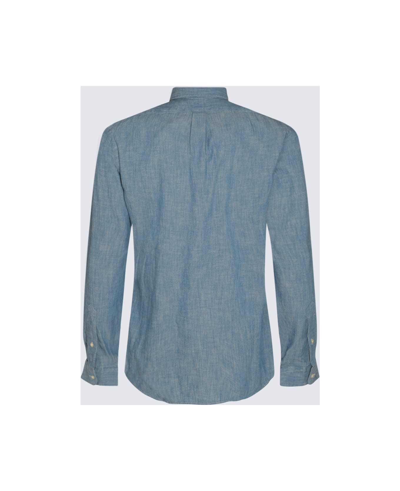 Polo Ralph Lauren Blue Denim Cotton Shirt - CHAMBRAY