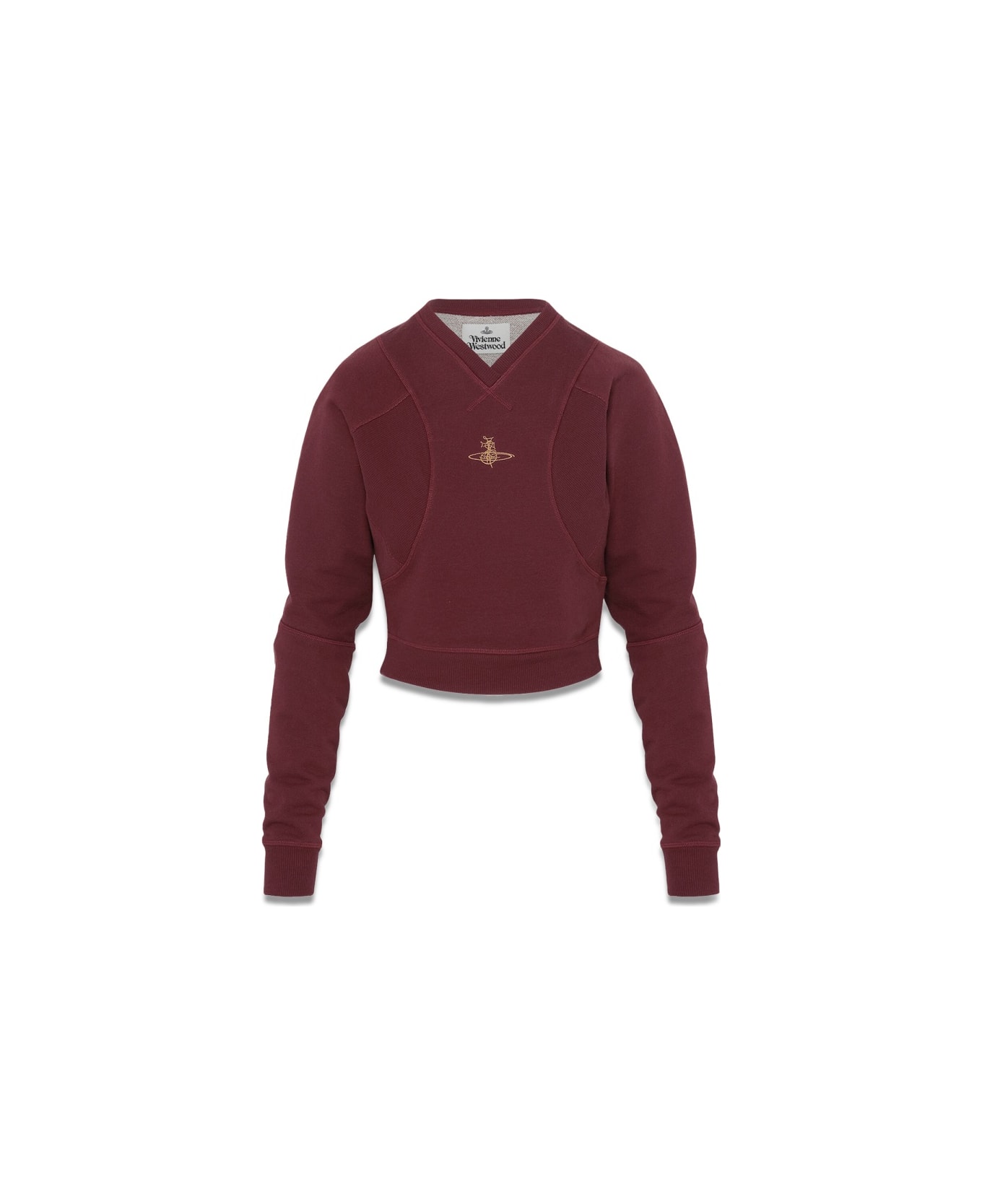Vivienne Westwood "pourpoint" Sweatshirt - BORDEAUX