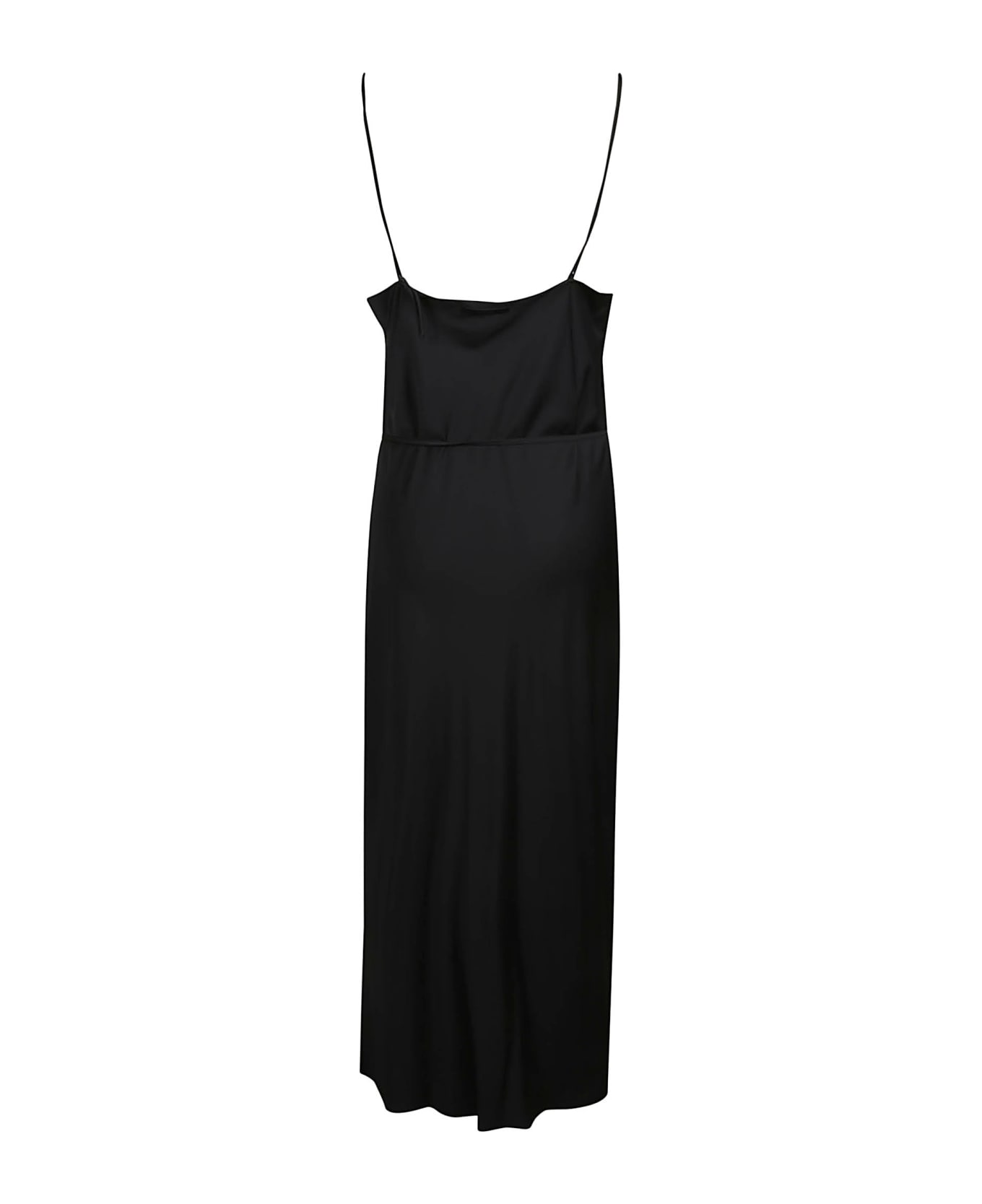 Calvin Klein Recycled Cdc Midi Slip Dress Dress - BLACK ワンピース＆ドレス