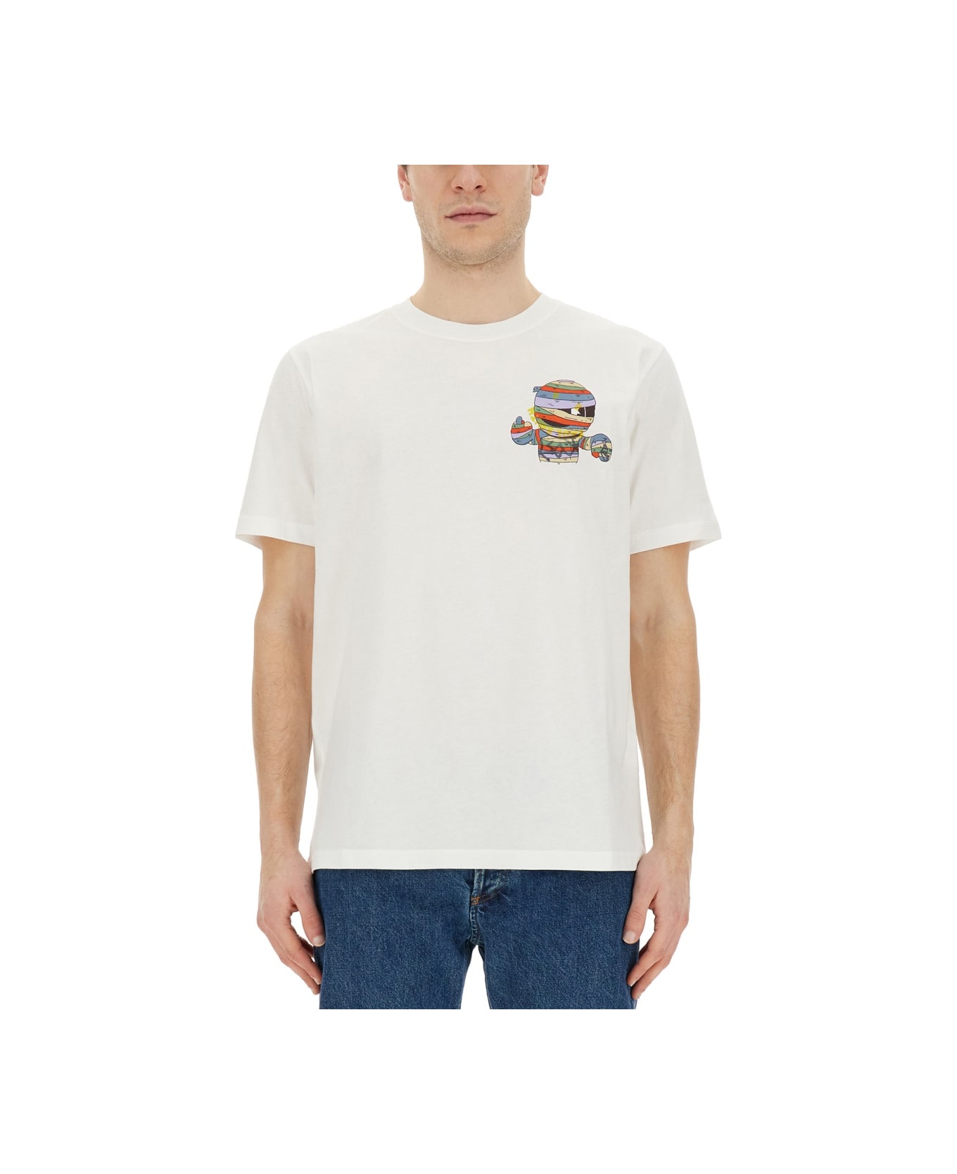 PS by Paul Smith Regular Fit T-shirt - WHITE
