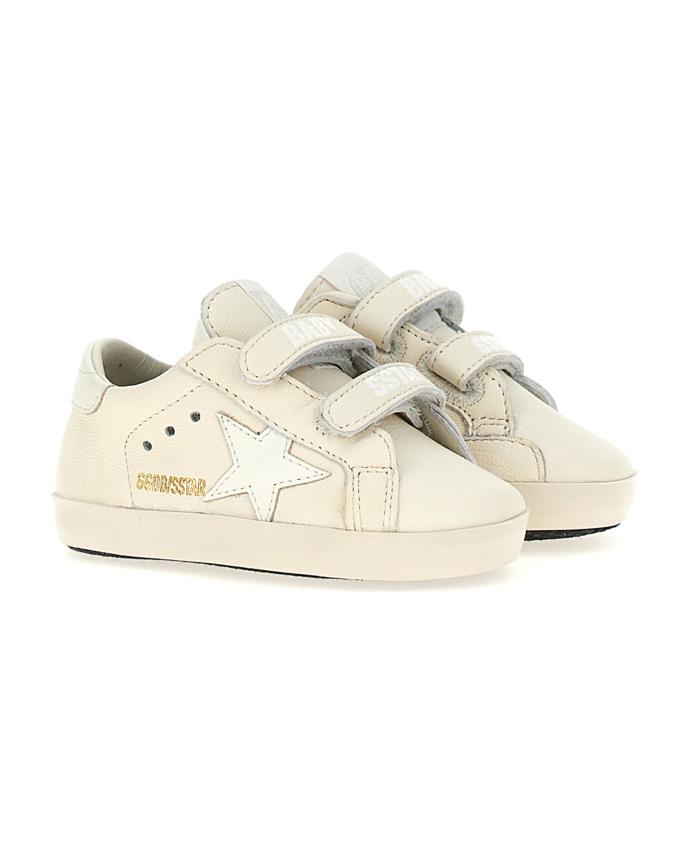 Golden Goose 'baby School' Sneakers - White