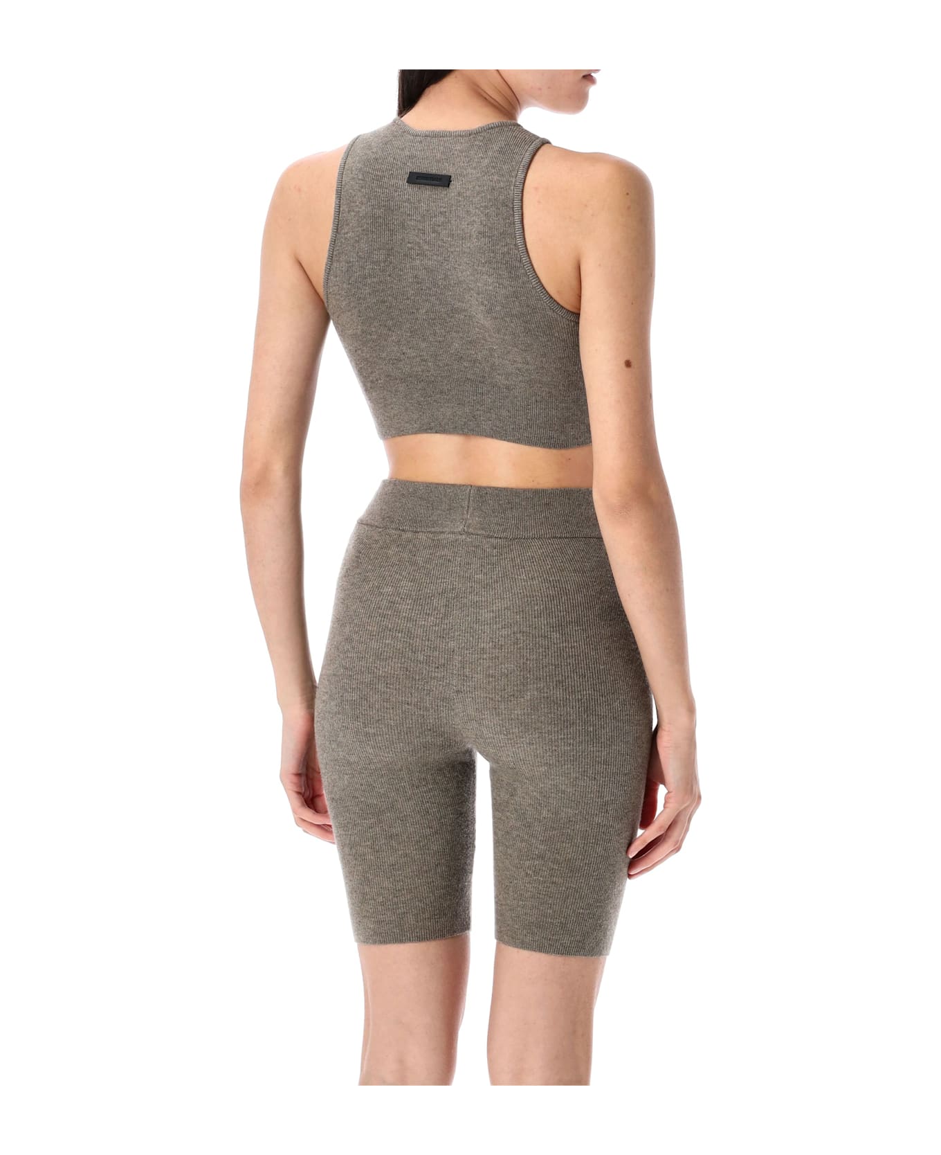 Fear of God Cropped Top - HOMESTEAD HEATHER