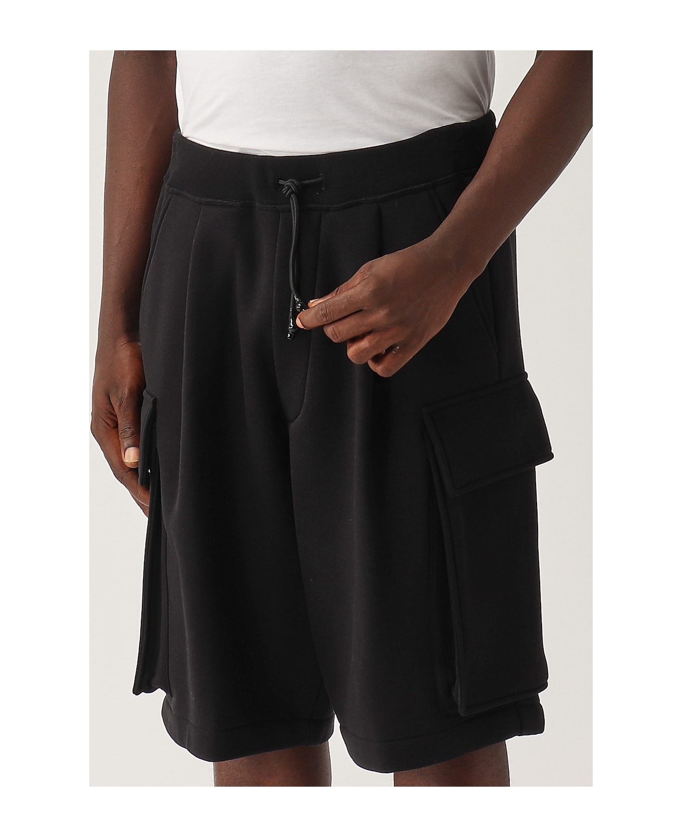 Dsquared2 Baloon Cargo Short Shorts - NERO