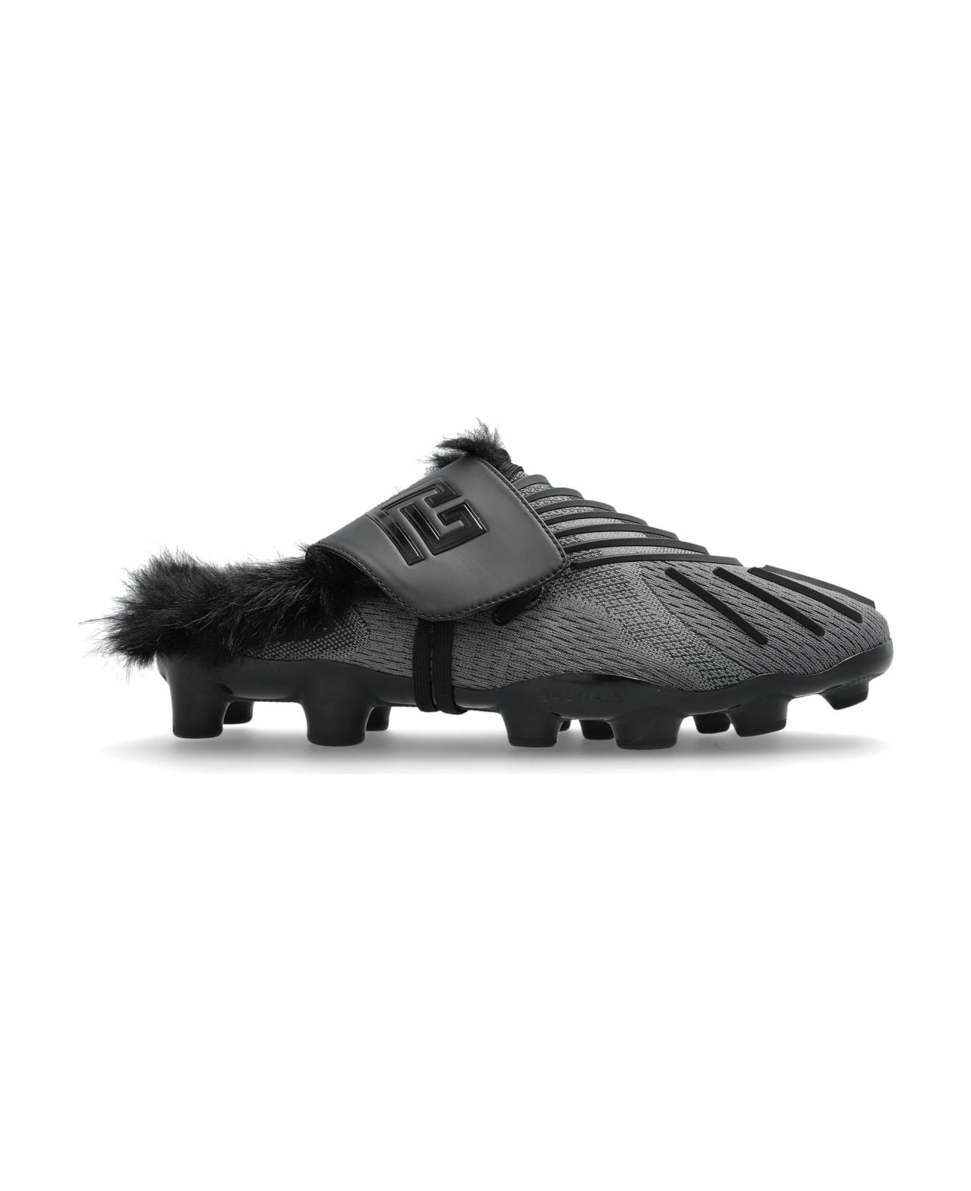 Balmain Clogs-type Slides - BLACK