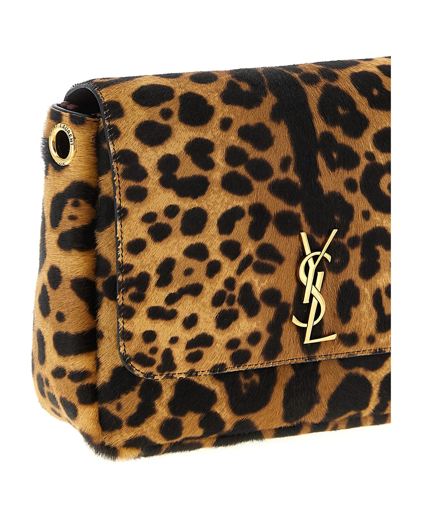 Saint Laurent 'kate Soup' Crossbody Bag - Brown