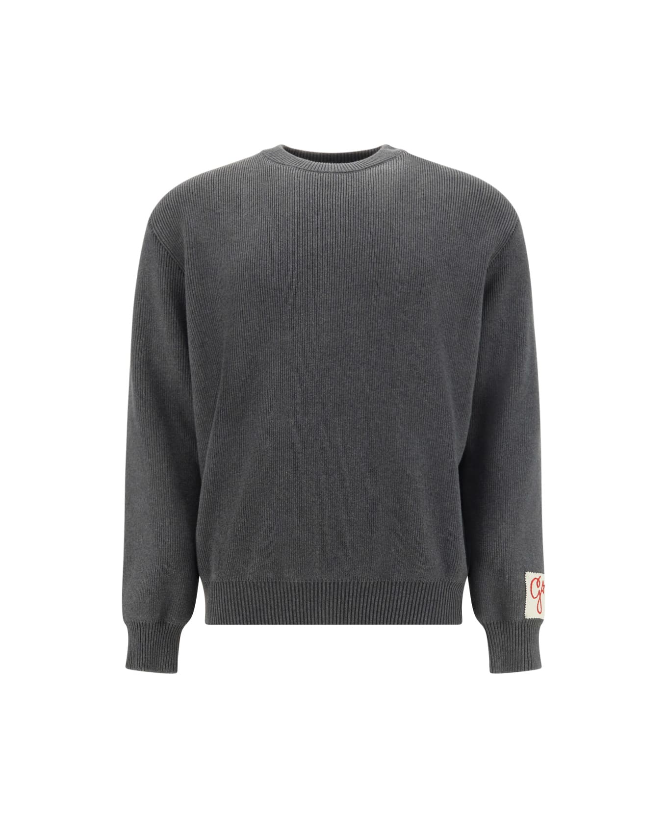 Golden Goose Golden Sweater - Dark Grey Melange ニットウェア