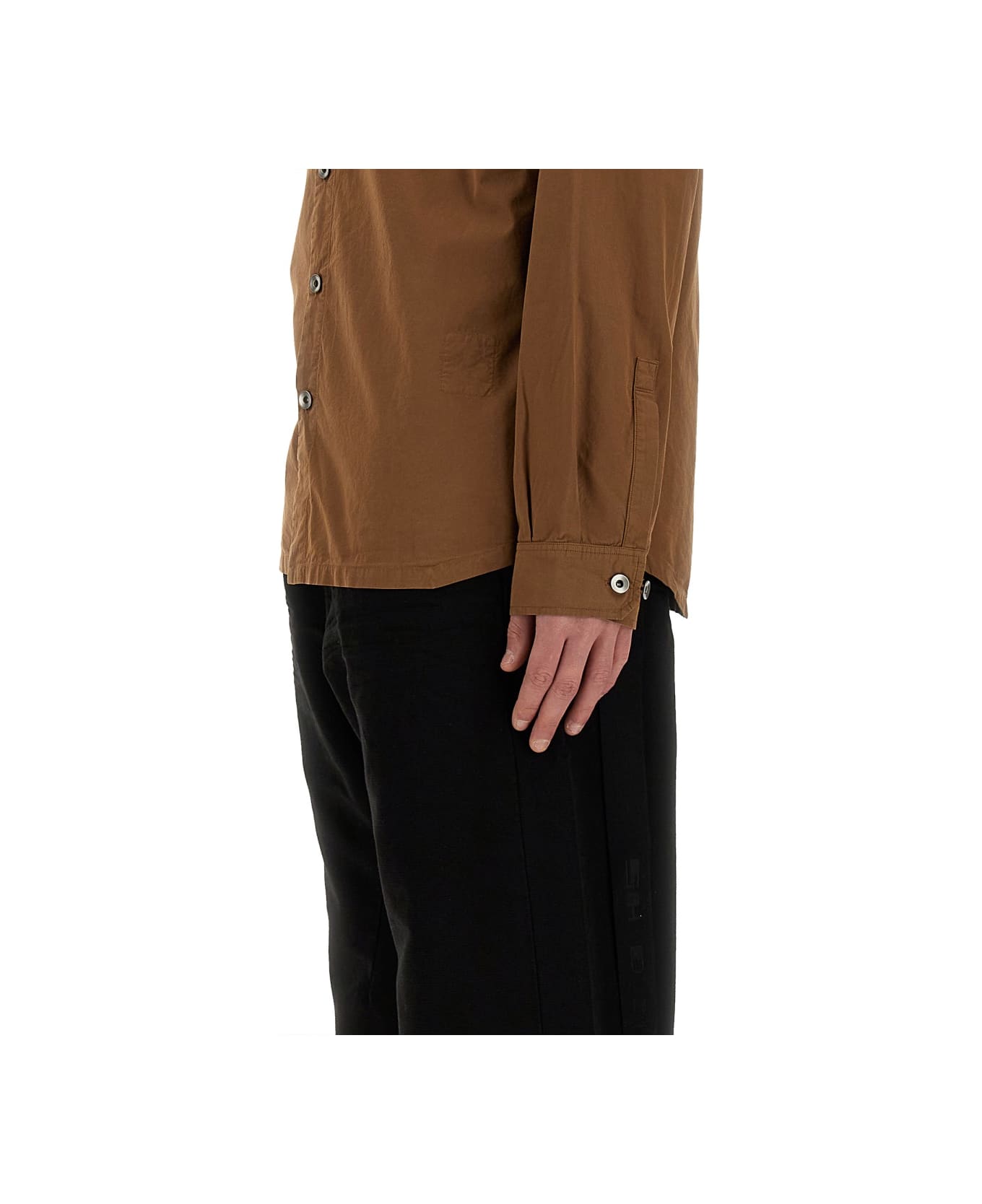 DRKSHDW Oversize Fit Shirt - Brown