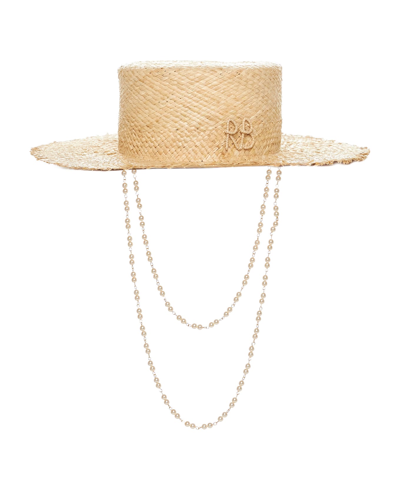 Ruslan Baginskiy Hat - Natural straw 帽子