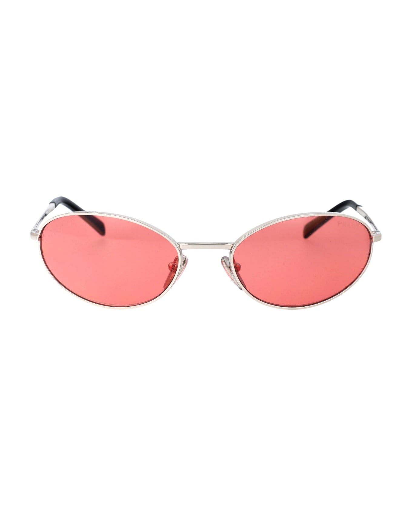Prada Eyewear 0pr A59s Sunglasses - 1BC20B Silver サングラス