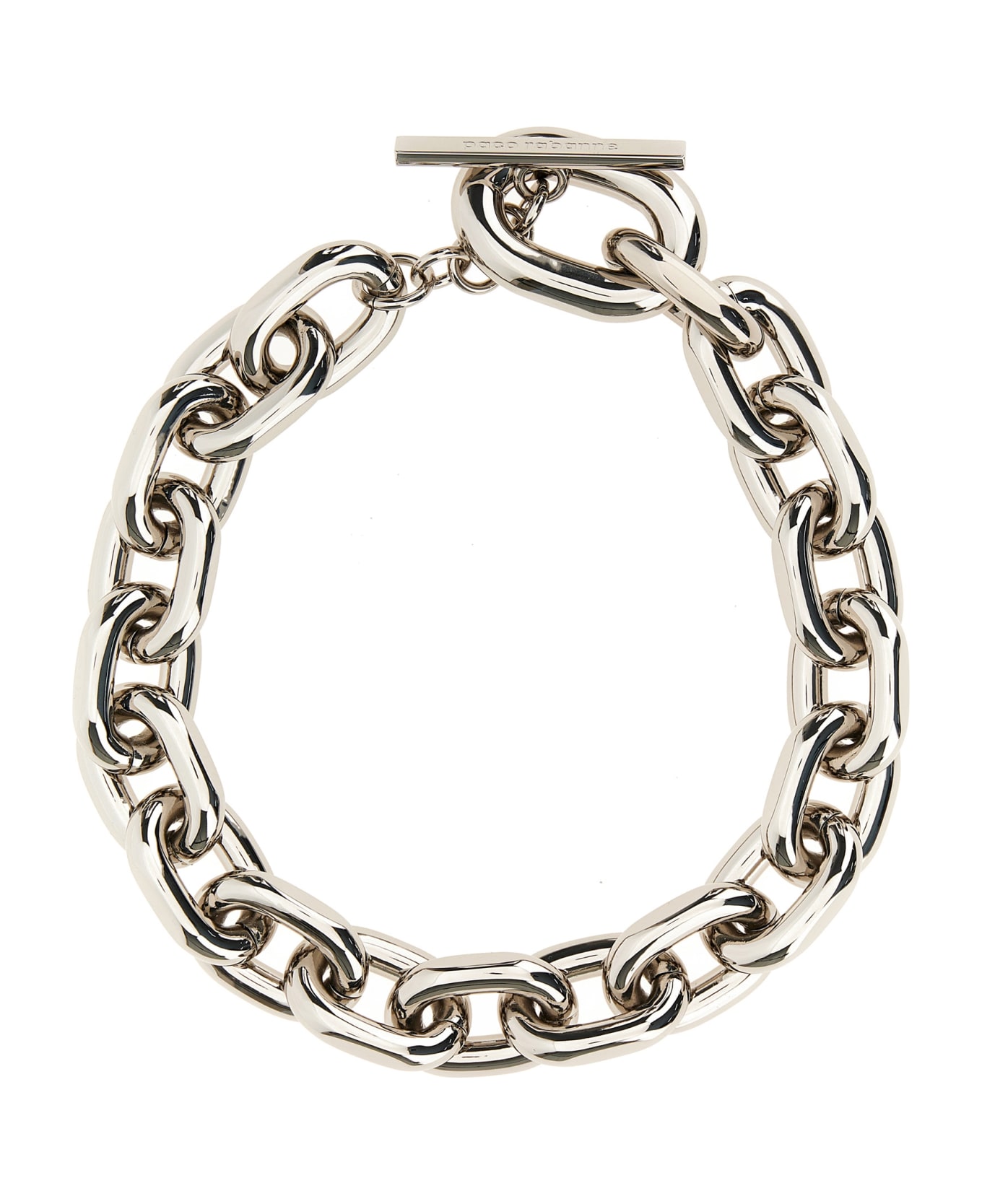 Paco Rabanne 'xl Lick' Necklace - Silver ジュエリー