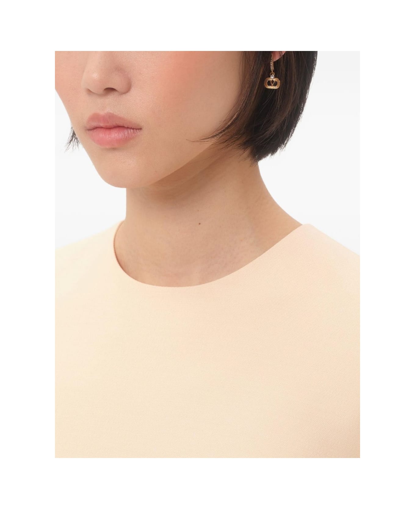 Valentino Garavani Vlogo Signature Earrings - Golden