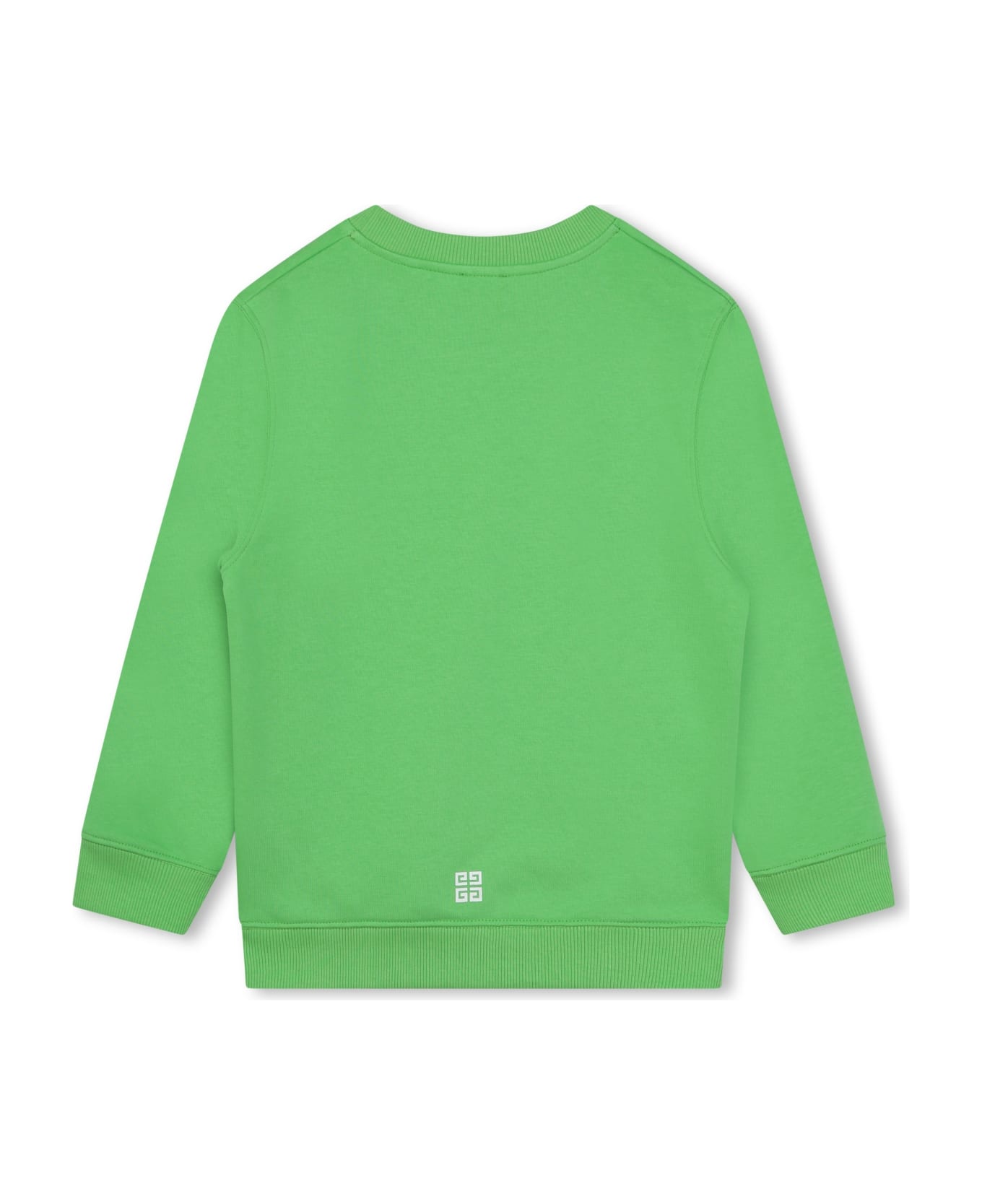 Givenchy Felpa Con Logo - F Verde Lampeggiante ニットウェア＆スウェットシャツ