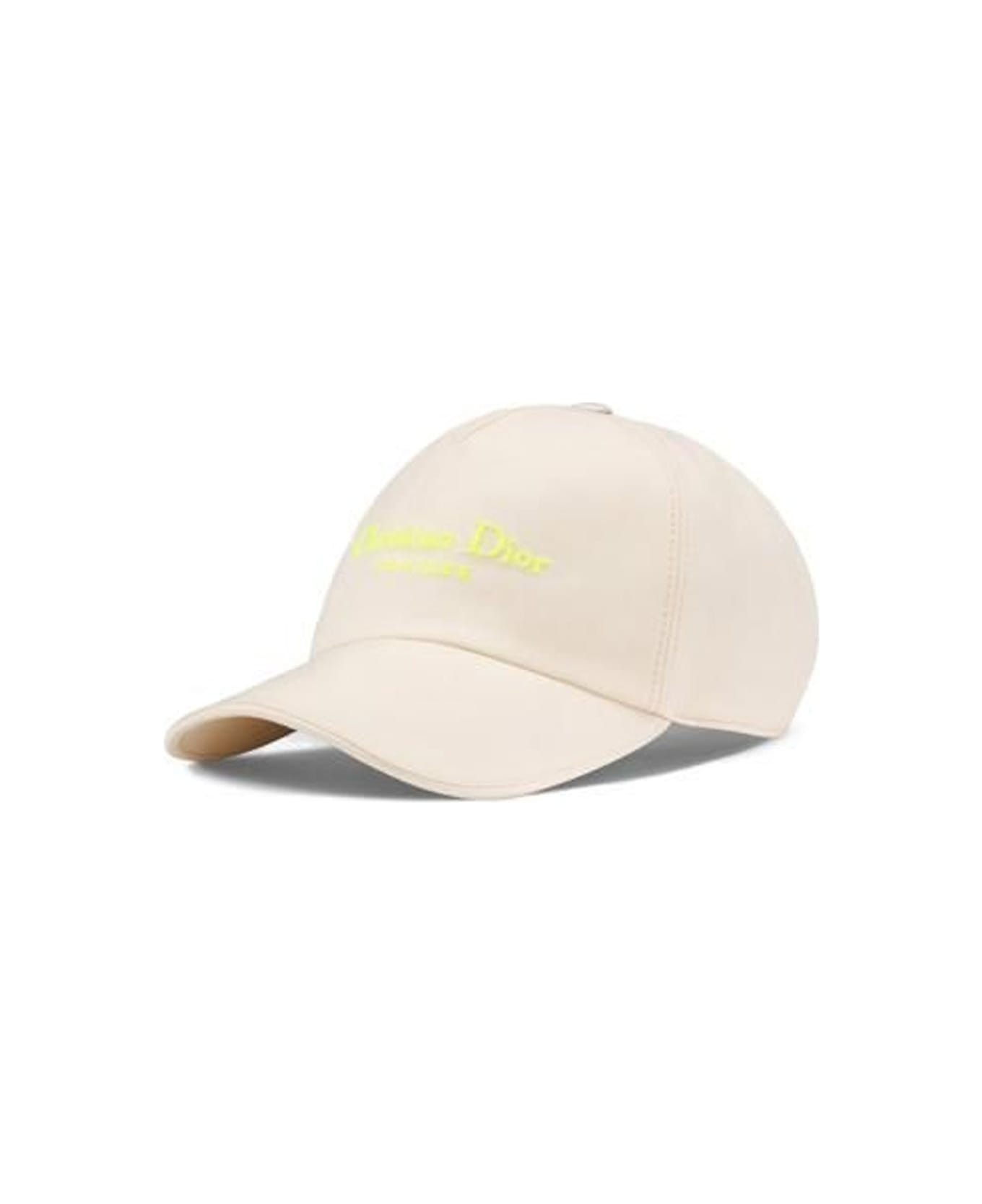Dior Cotton Logo Hat - Beige
