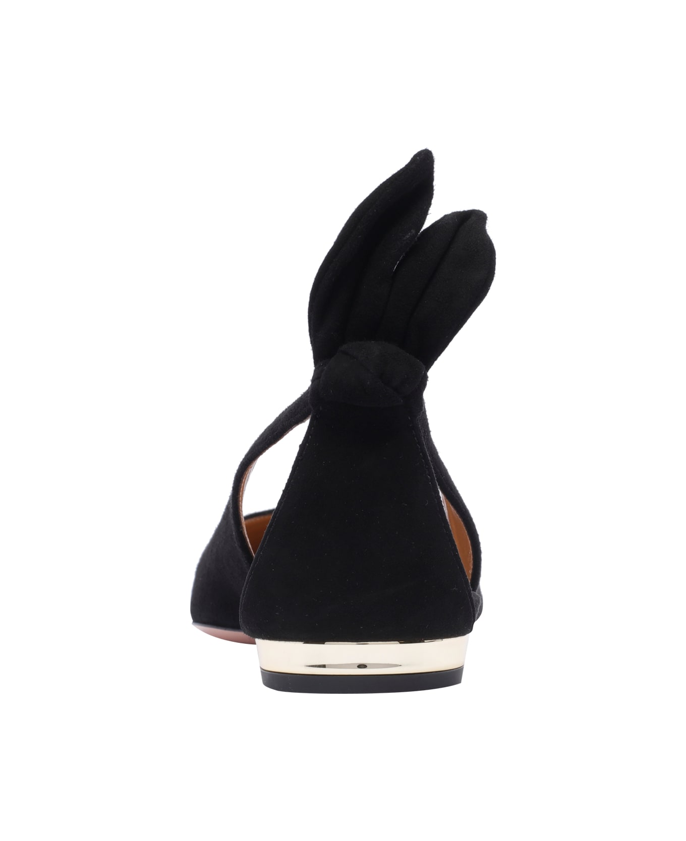 Aquazzura Bow Tie Ballets - Black