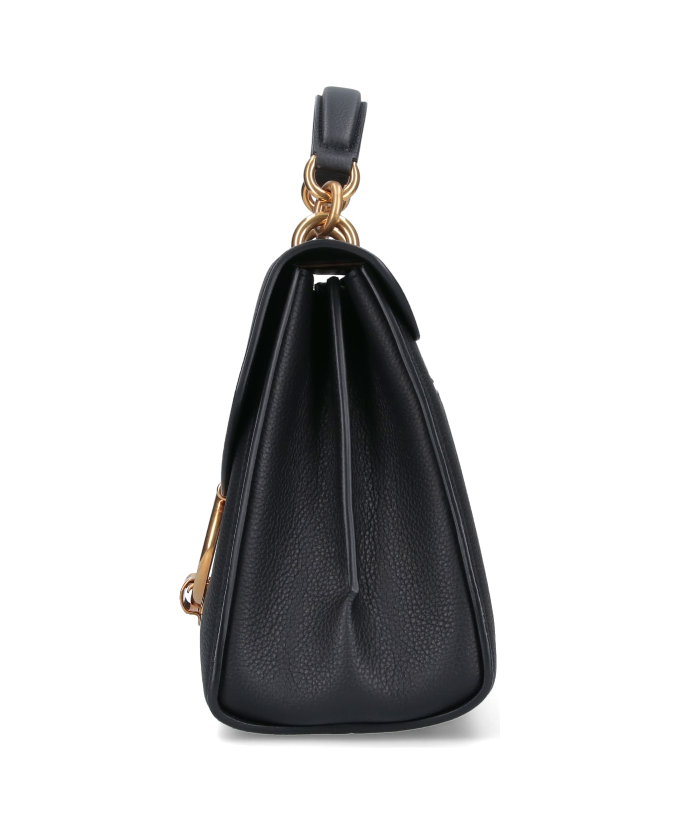 Ferragamo Mini Handbag "gancini" - Black   トートバッグ
