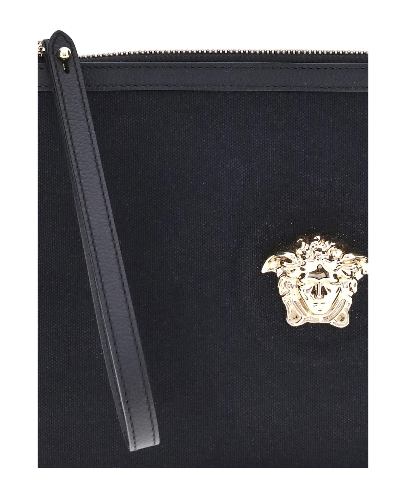 Versace Medusa Canvas Pouch