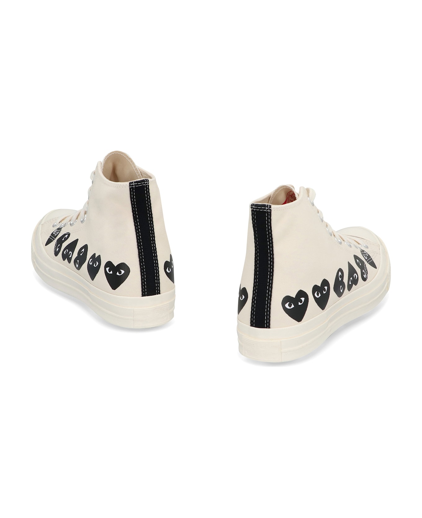 Comme des Garçons Play Converse X Comme Des Garçons Play - Chuck 70 High-top Sneakers - Ivory