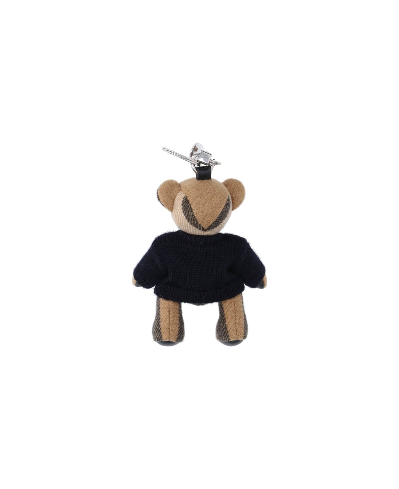 Burberry "thomas" Teddy Bear Keyring Charm - Blue