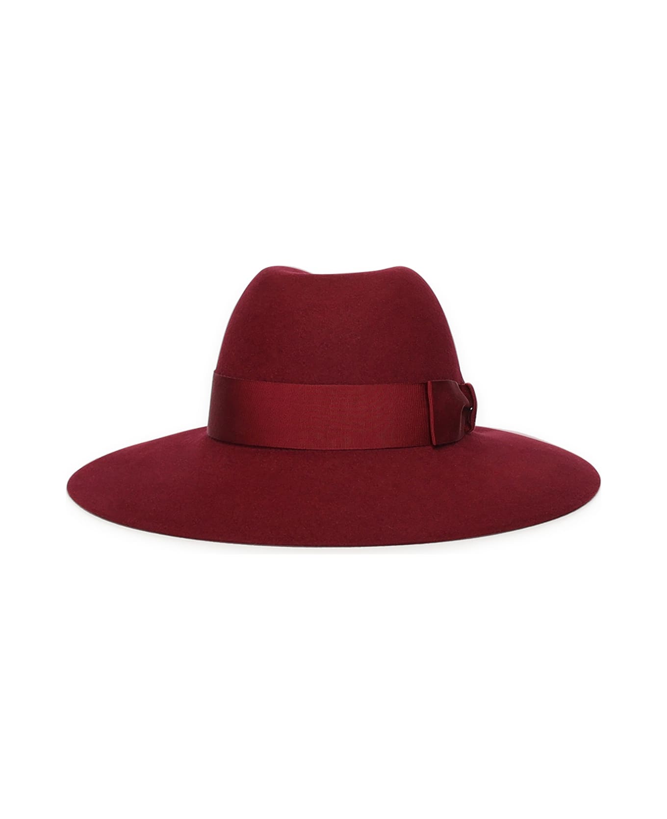 Borsalino "sophie" Wool Felt Hat - Red
