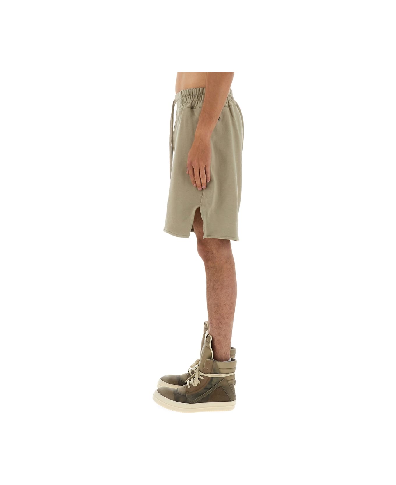 Rick Owens x Champion Cotton Shorts - BEIGE