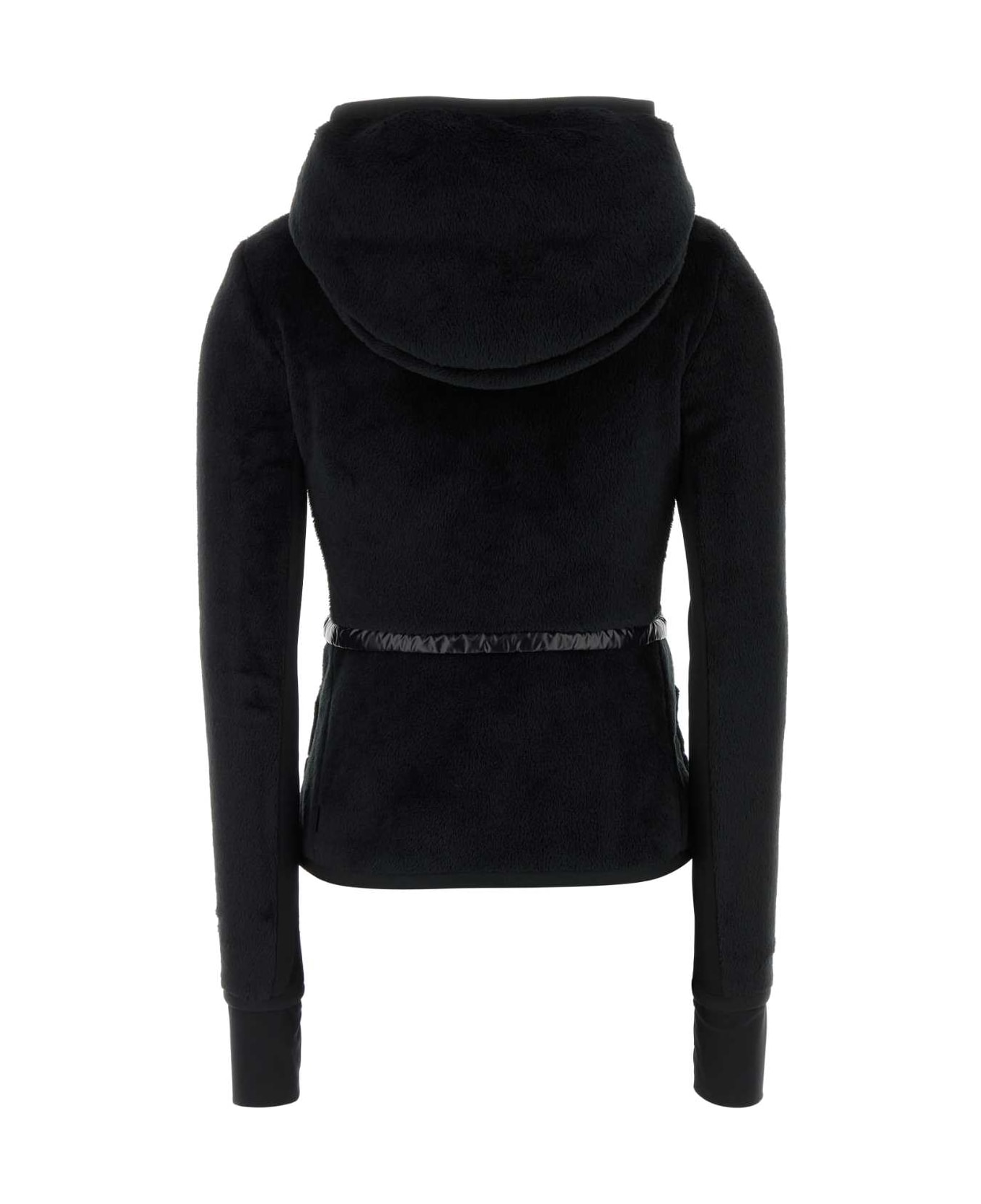 Moncler Grenoble Black Eco Fur Jacket - 999