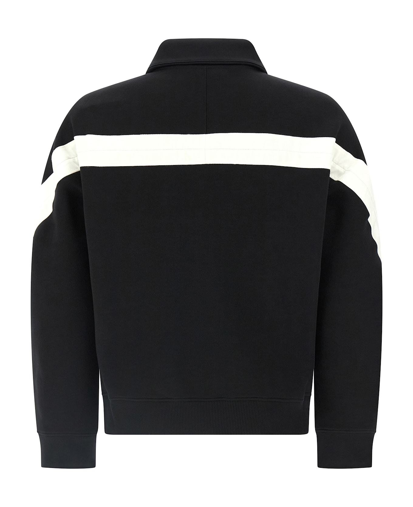 Givenchy Satin Insert Sweatshirt - White/Black