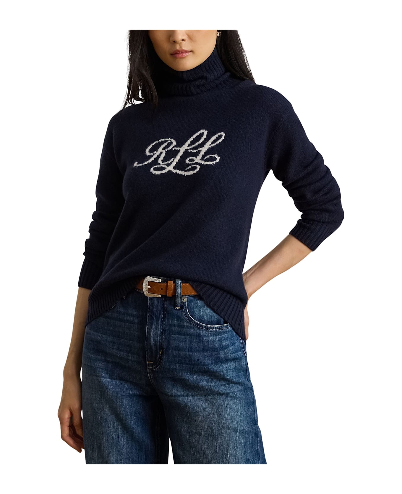 Ralph Lauren Jamarni Long Sleeve Pullover - Lauren Navy