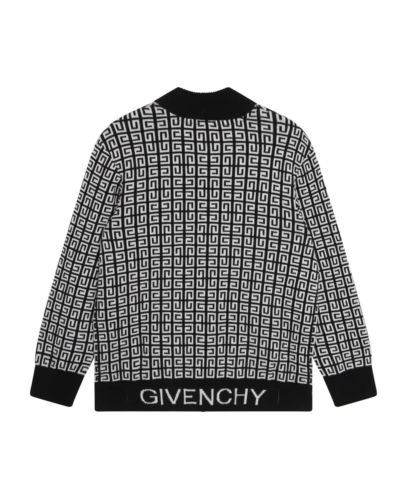 Givenchy Cardigan With Zip - Black