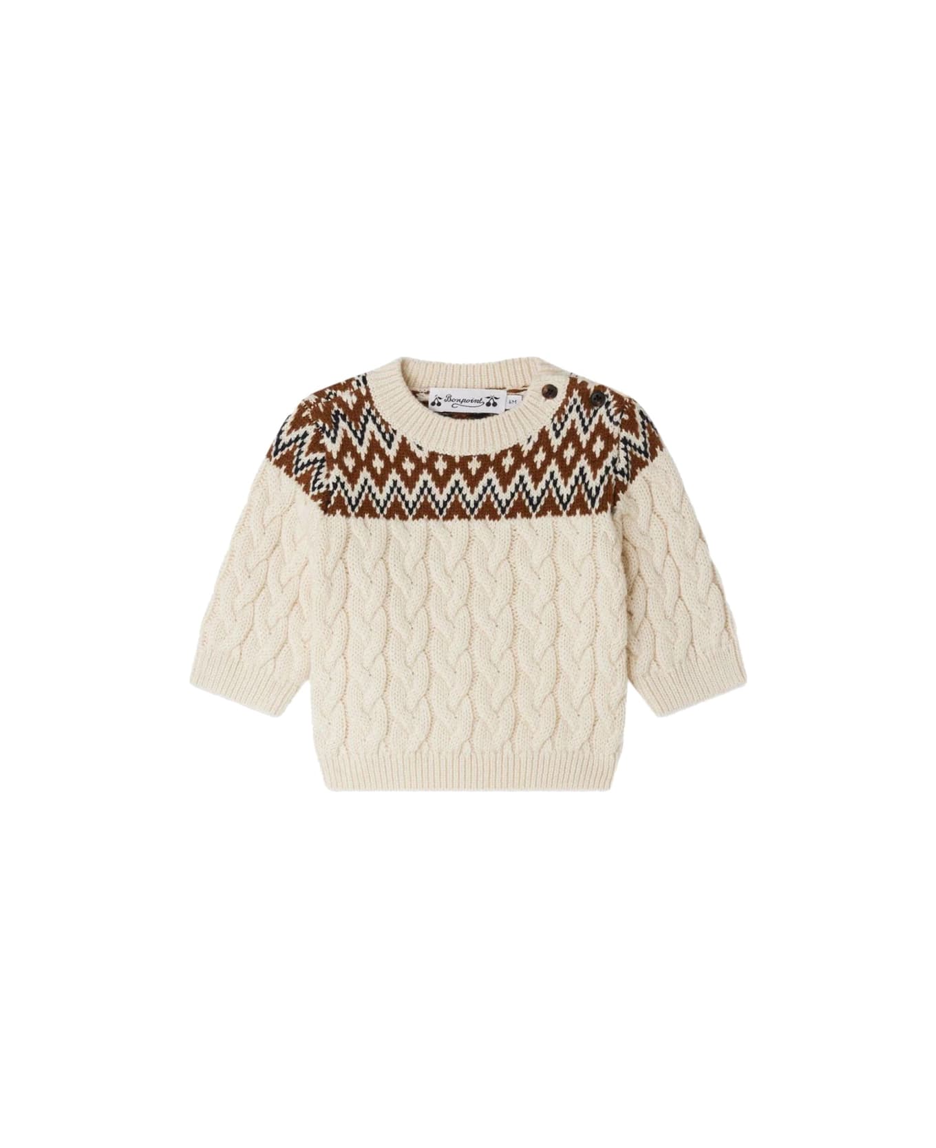 Bonpoint Pull "joshua" - BROWN