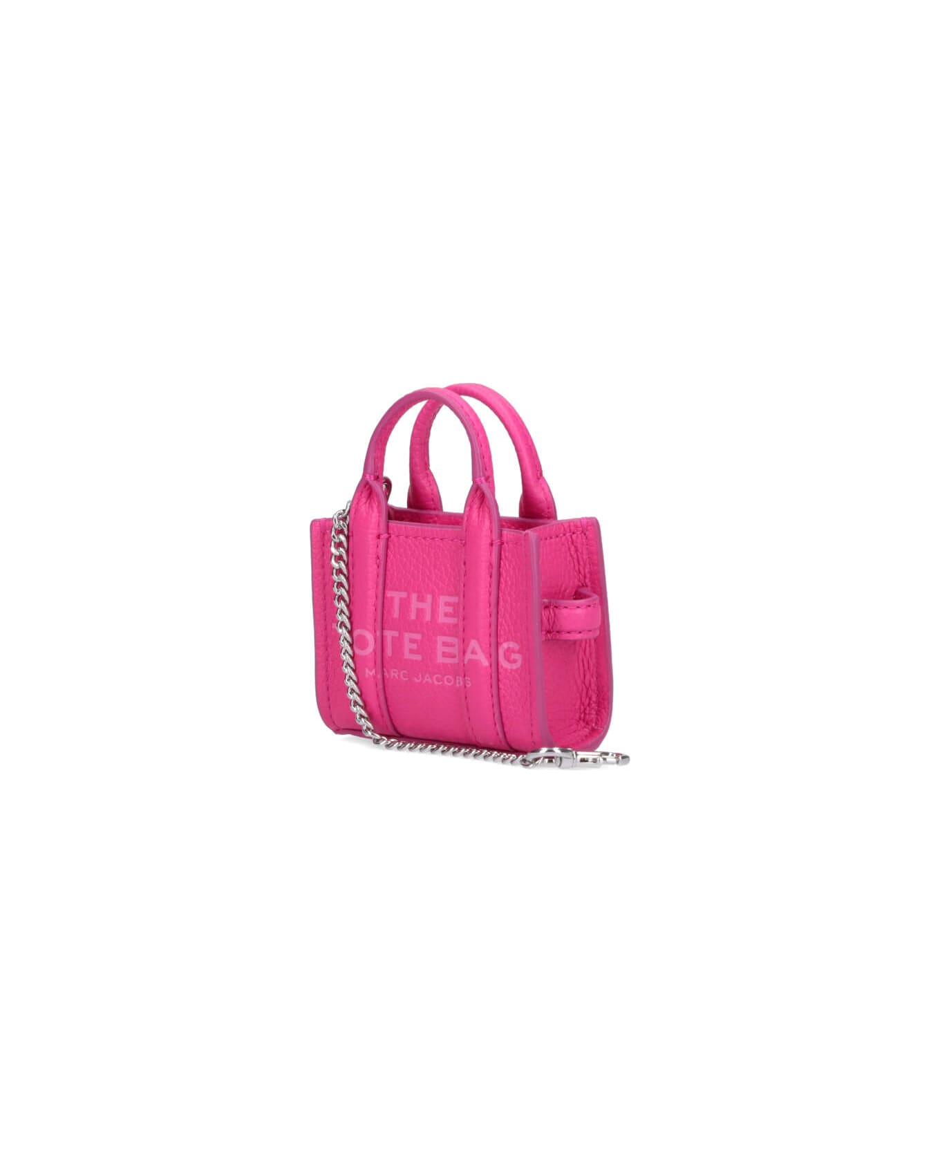 Marc Jacobs The Nano Chained Tote Bag - HOTPINK