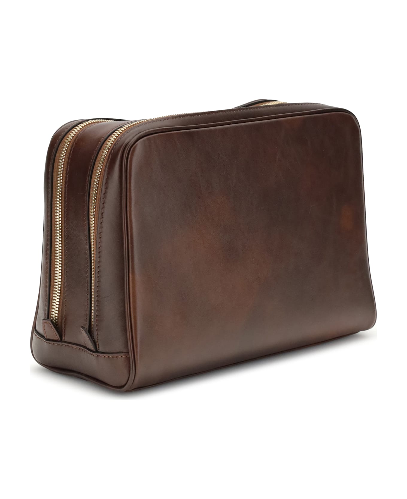 Brunello Cucinelli Leather Beauty Case