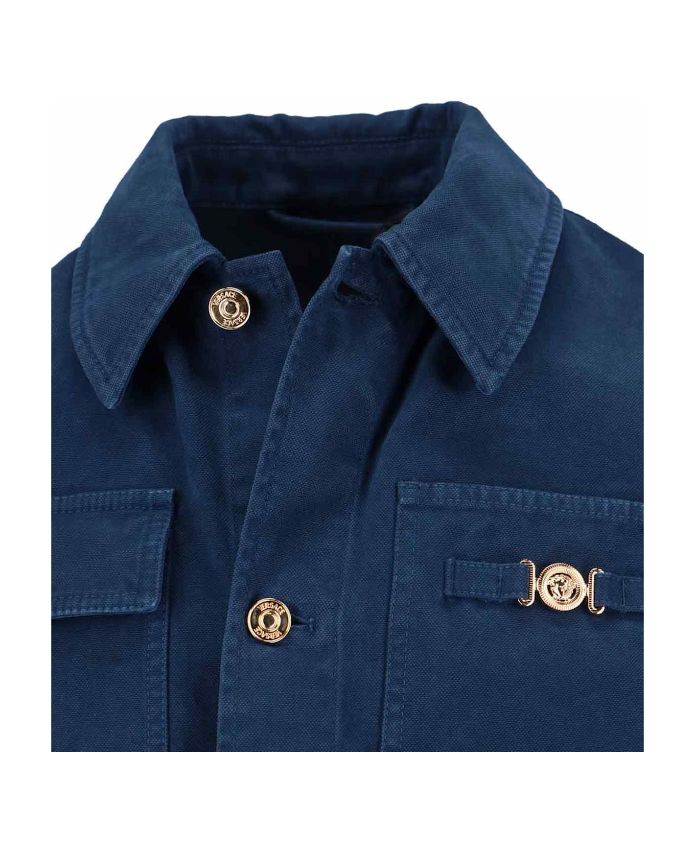 Versace 'carpenter' Jacket - Blue