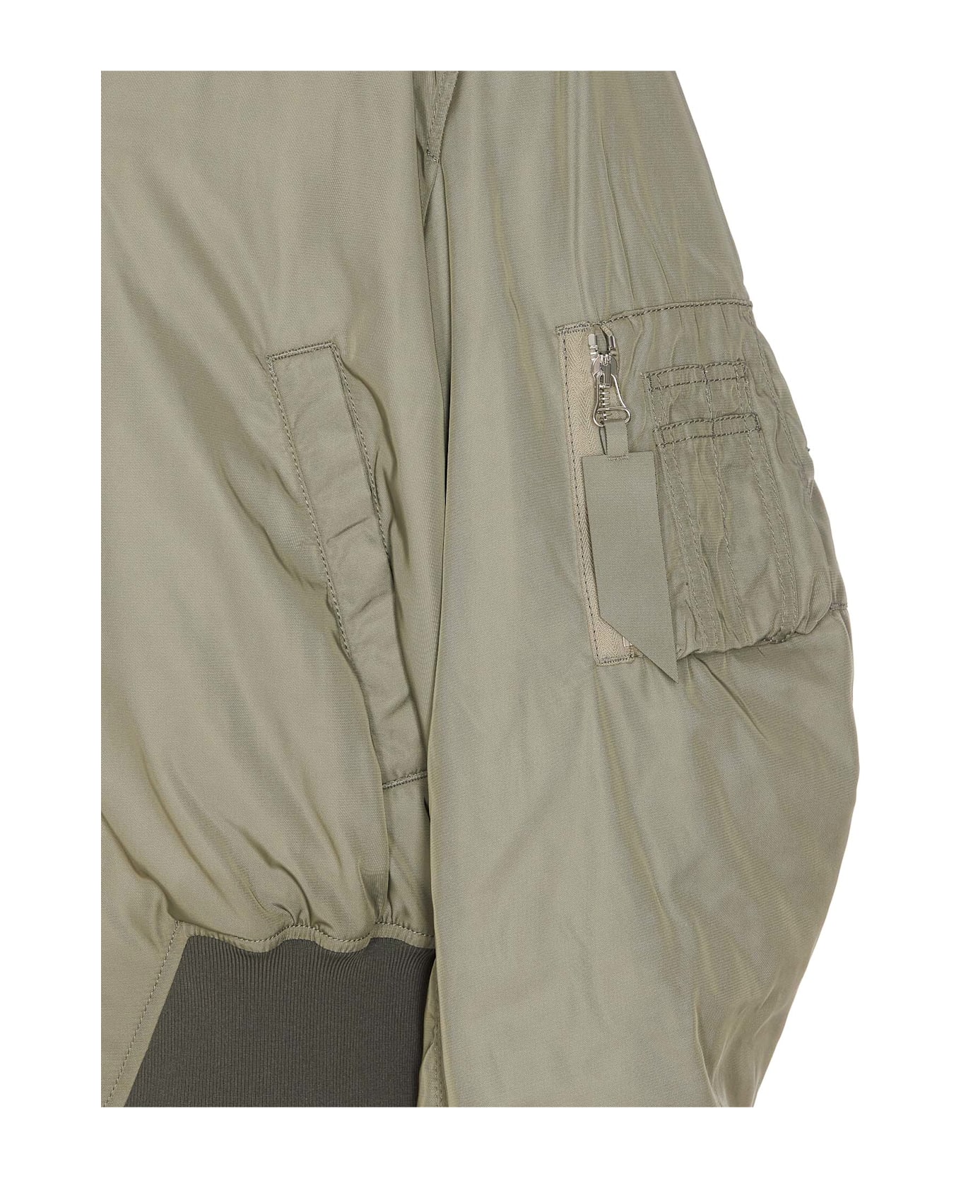 The Attico Anja Bomber - Green