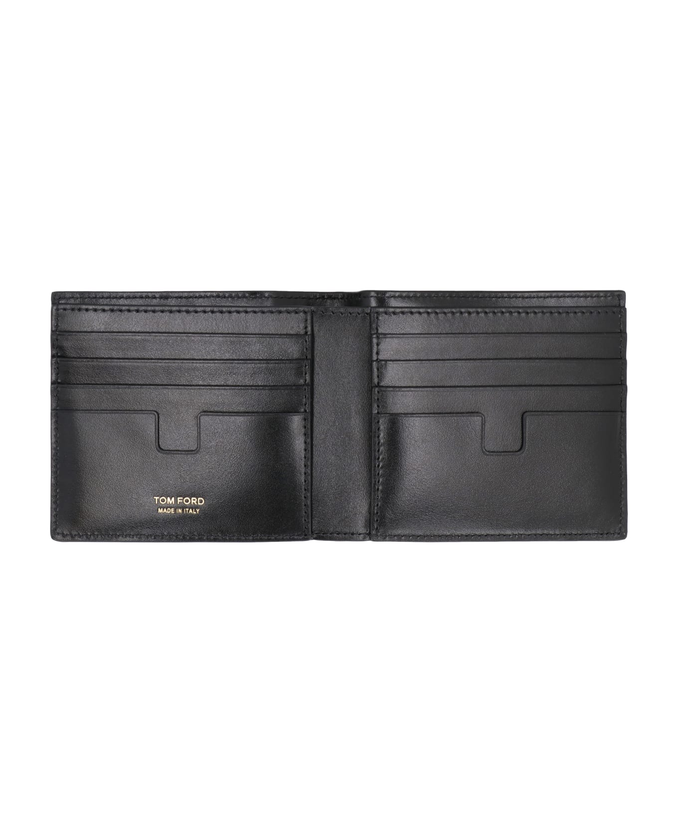 Tom Ford Croco-print Leather Wallet - black 財布