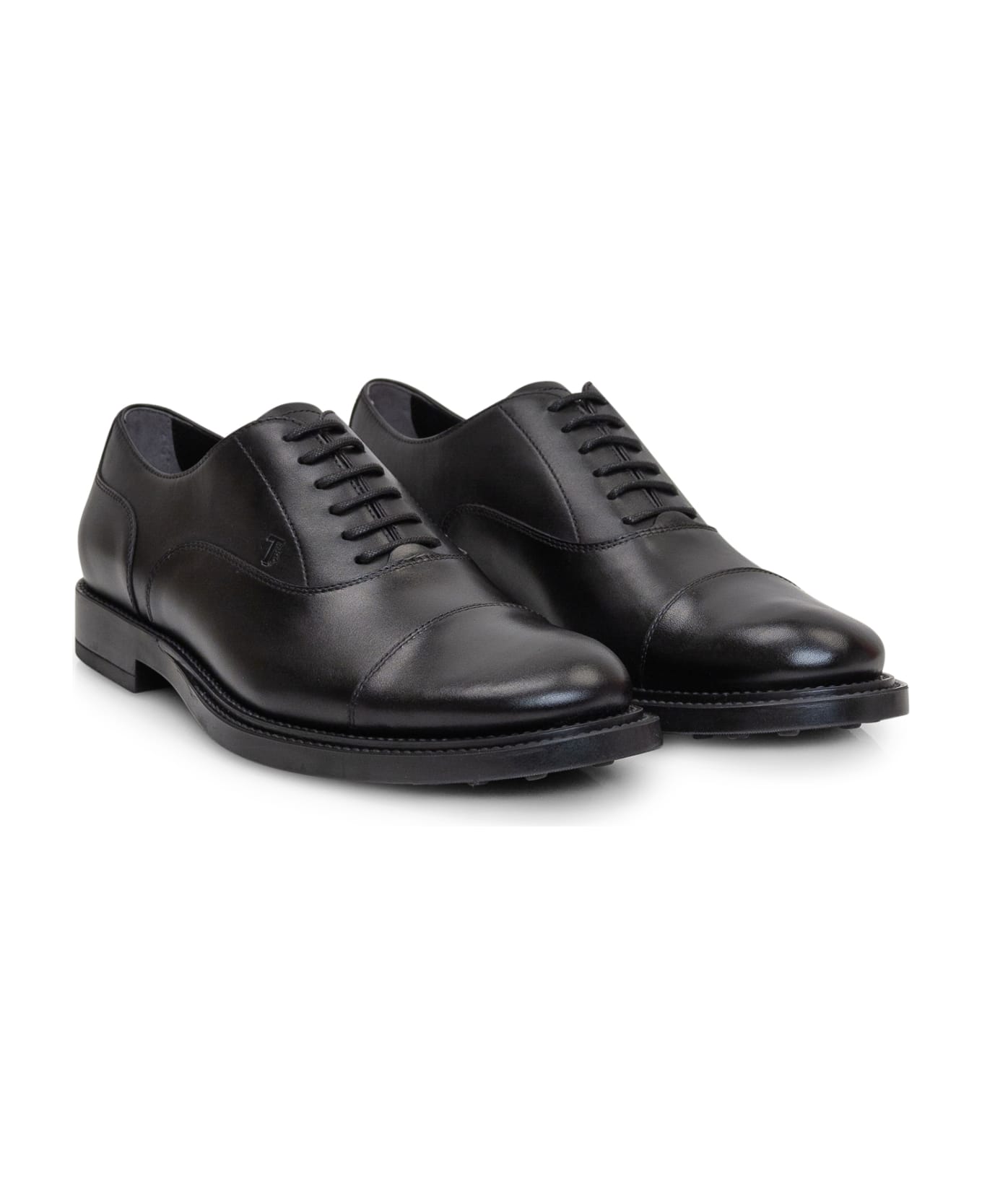 Tod's Leather Lace-up - NERO