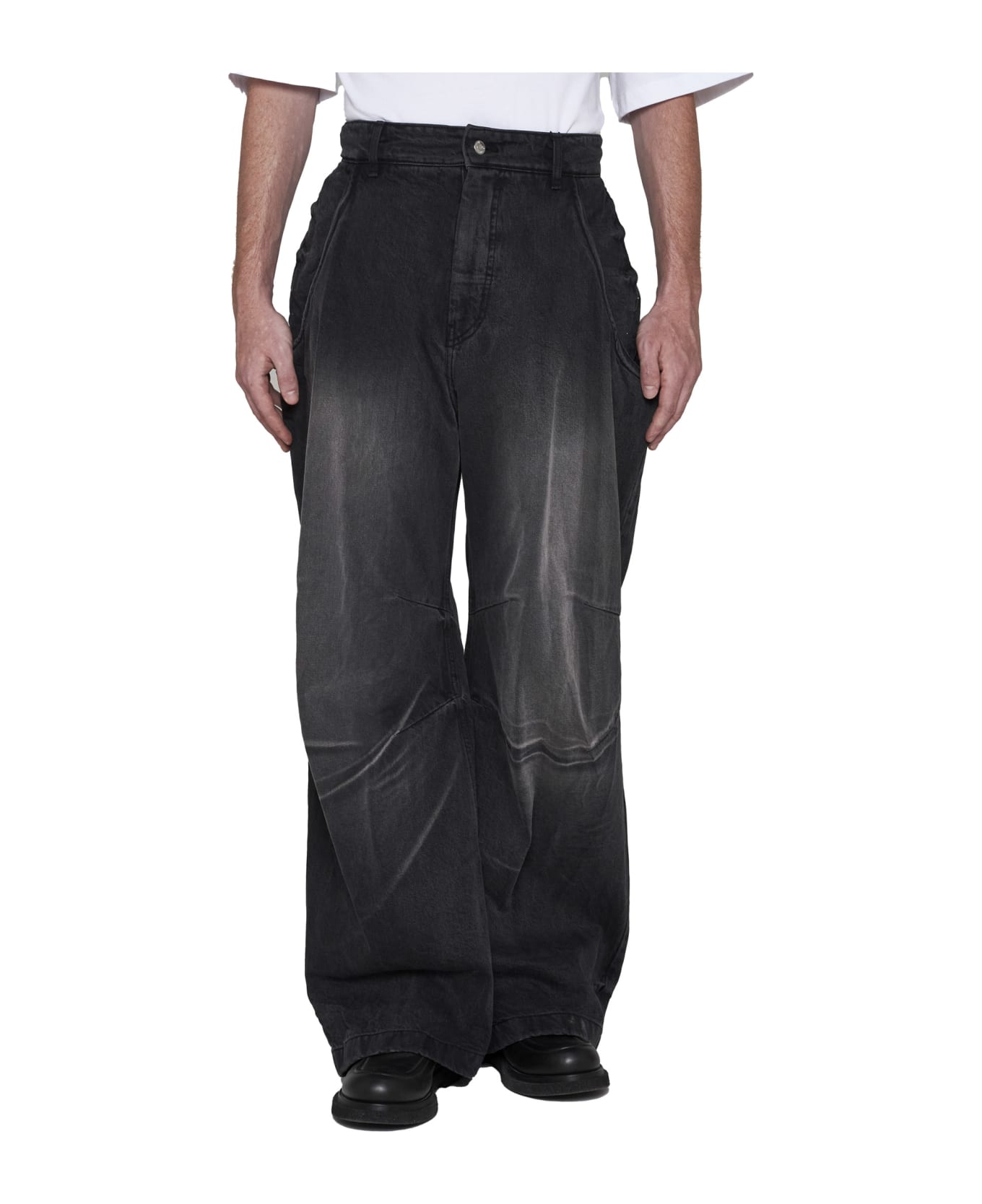 WE11 DONE Jeans - Black