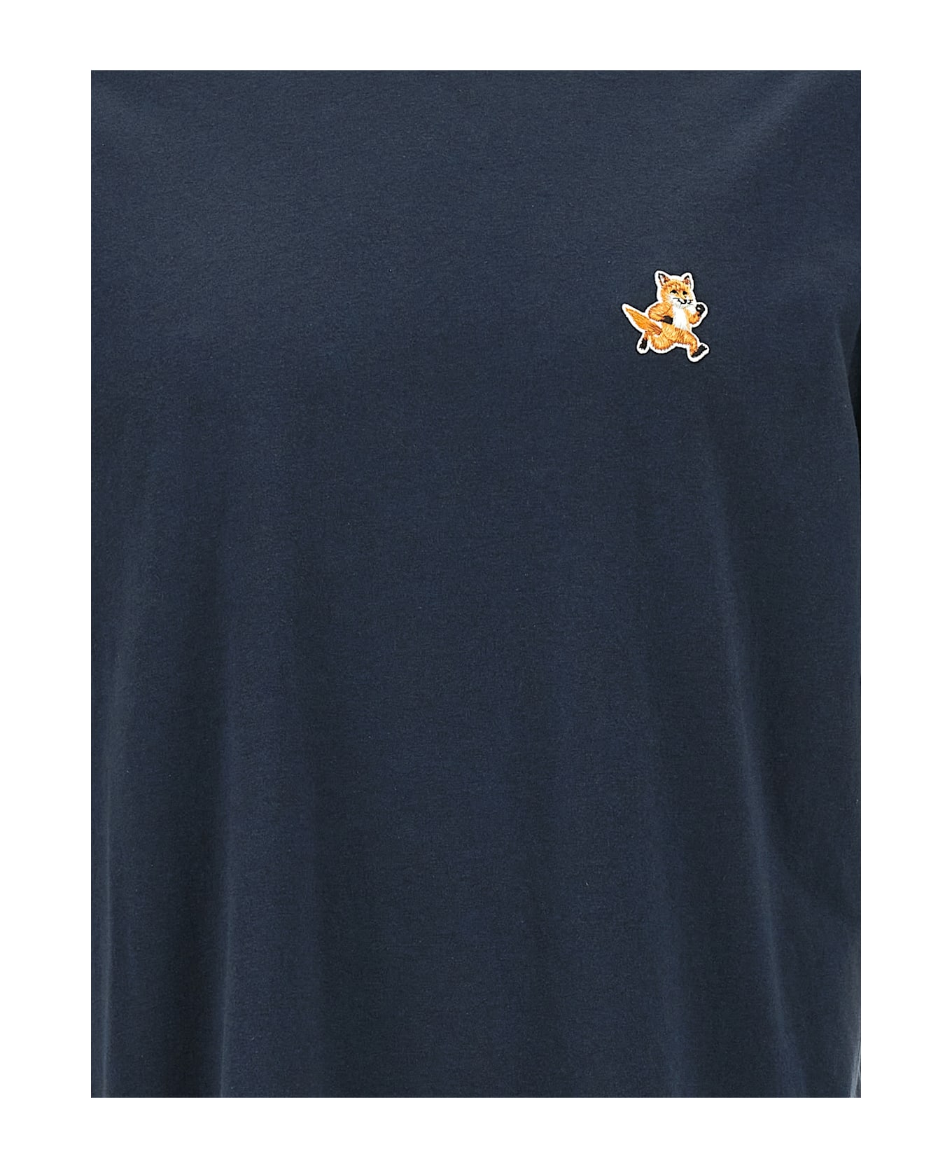 Maison Kitsuné 
speedy Fox
 T-shirt - Blue
