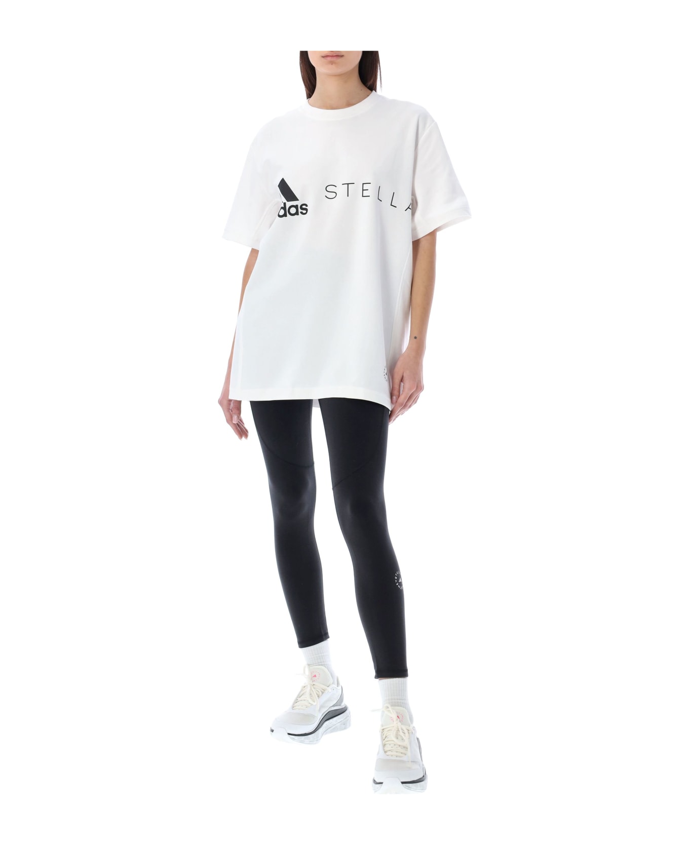 Adidas by Stella McCartney Logo T-shirt - Bianco Tシャツ