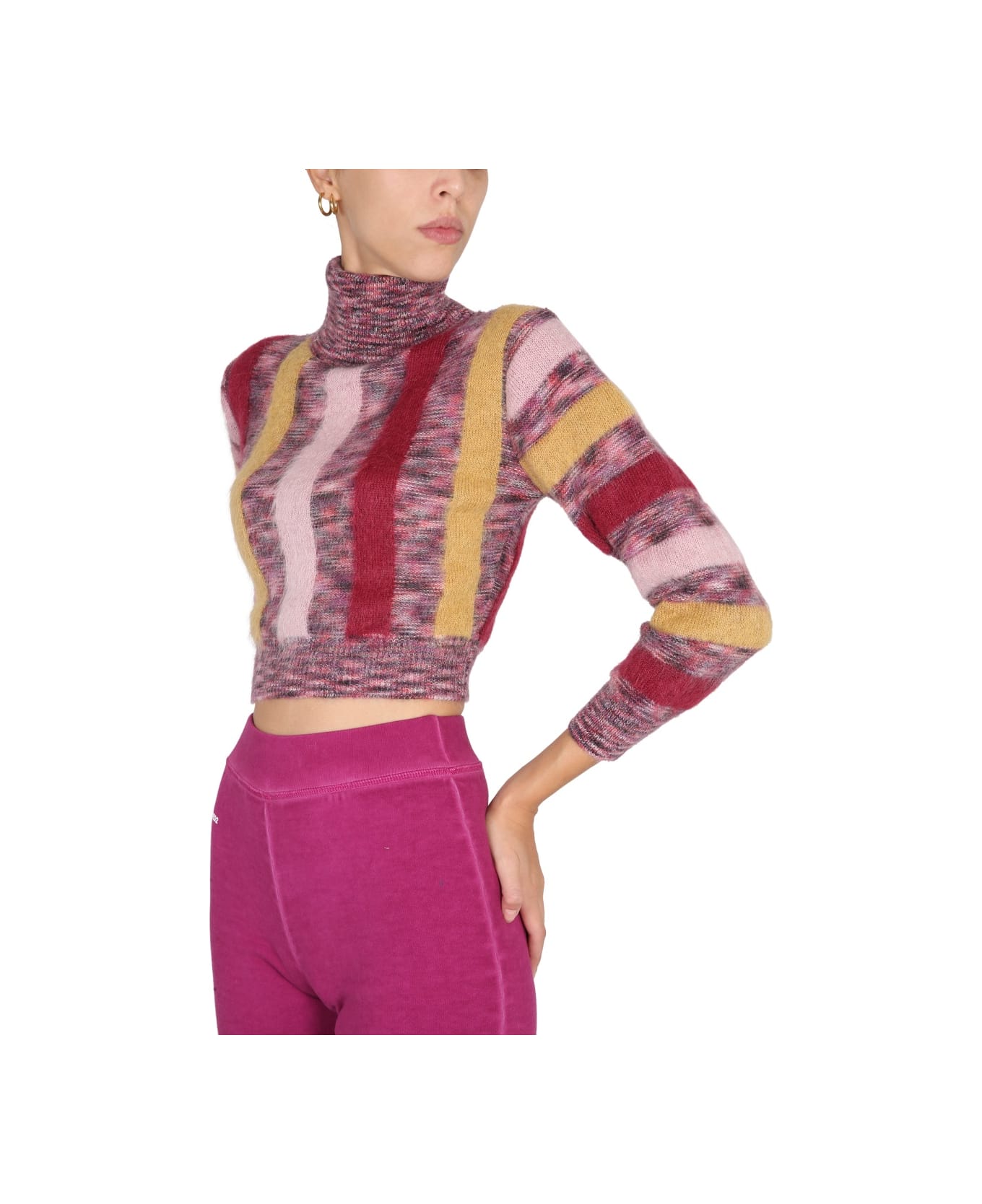 Dsquared2 Cropped Shirt - MULTICOLOUR
