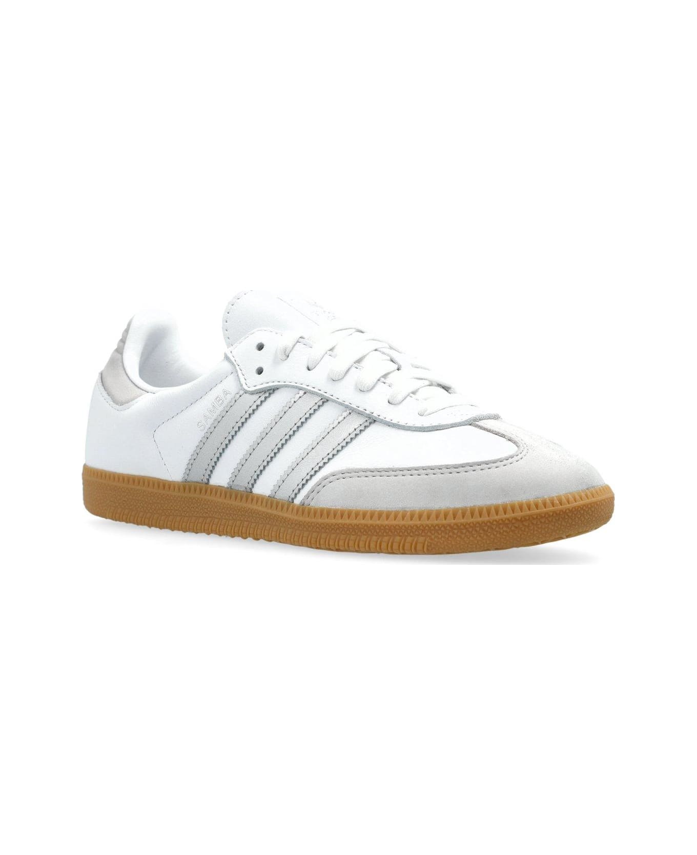 Adidas Originals Samba Og Lace-up Sneakers - White