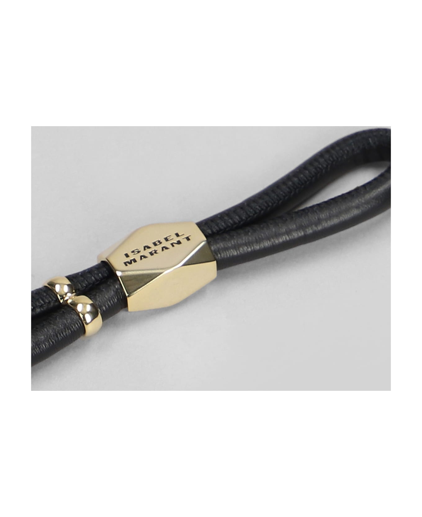Isabel Marant Swen Belts In Black Leather - black