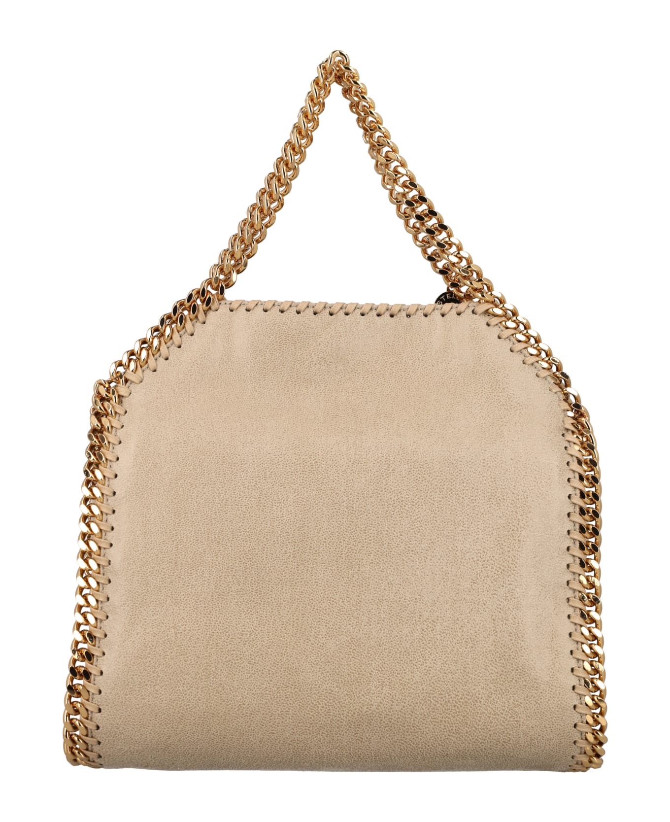 Stella McCartney Falabella Mini Tote Bag With Gold-chain - BUTTER CREAM