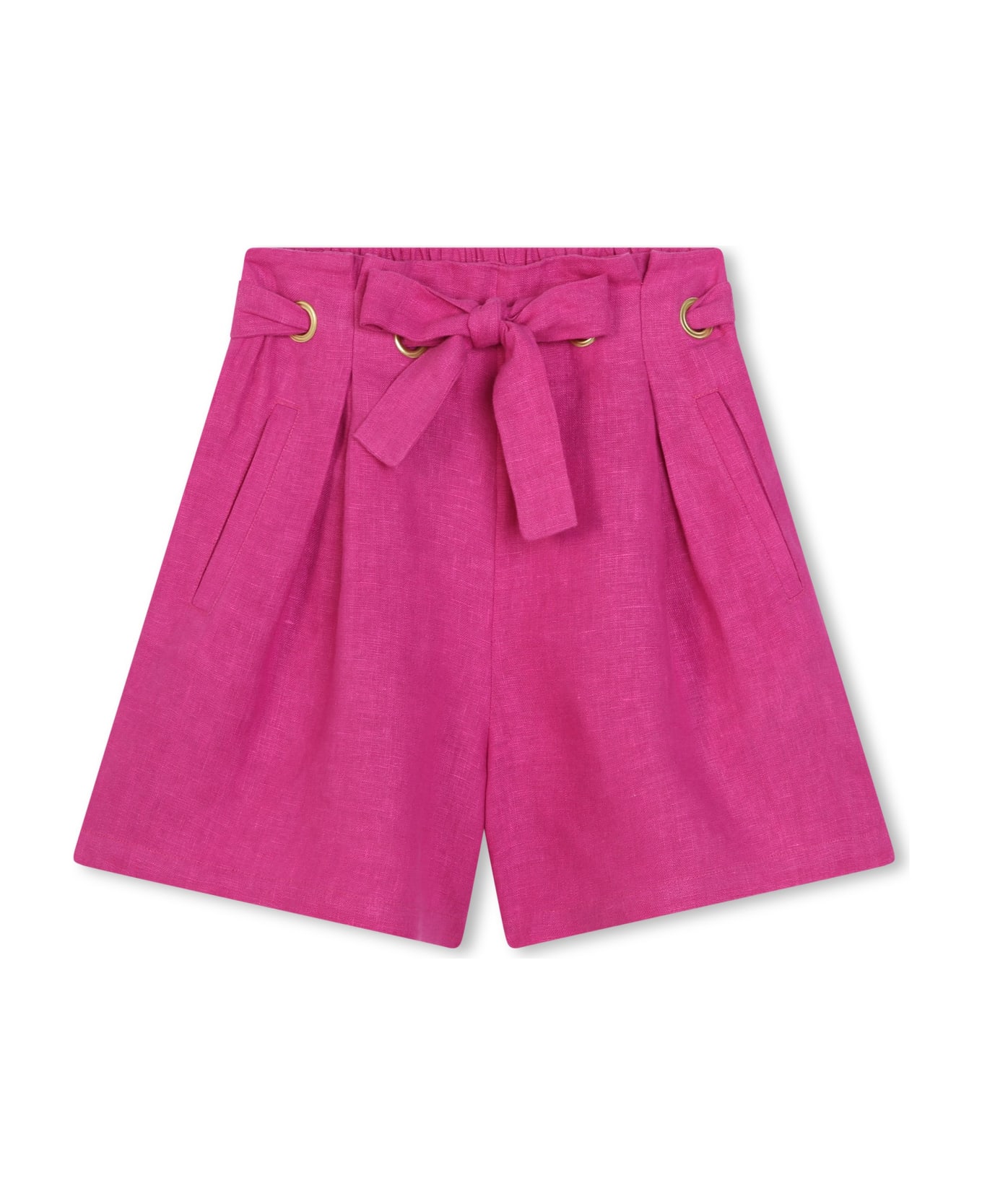 Chloé Shorts With Knot - Pink ボトムス