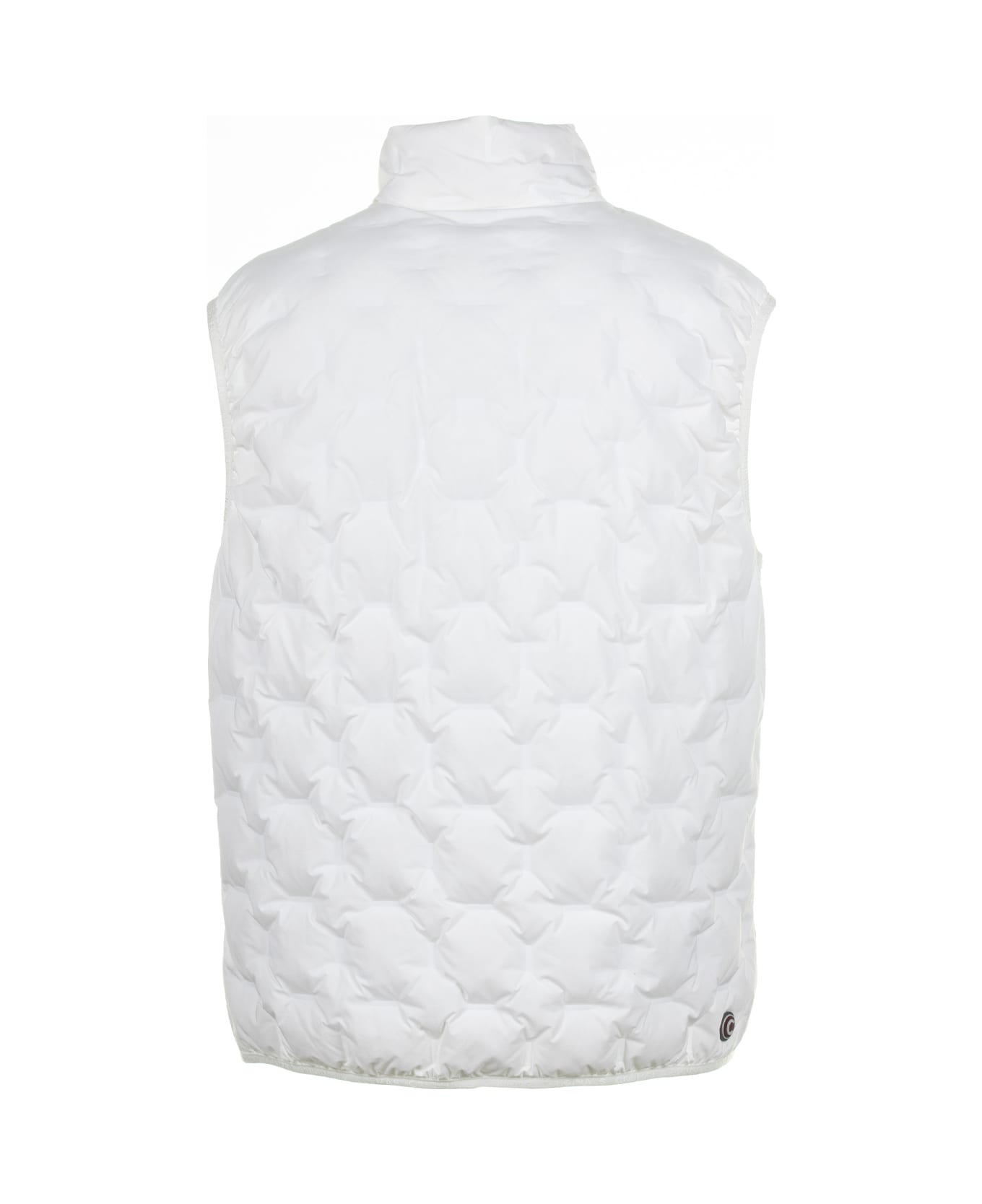 Colmar White Down Quilted Vest - BIANCO