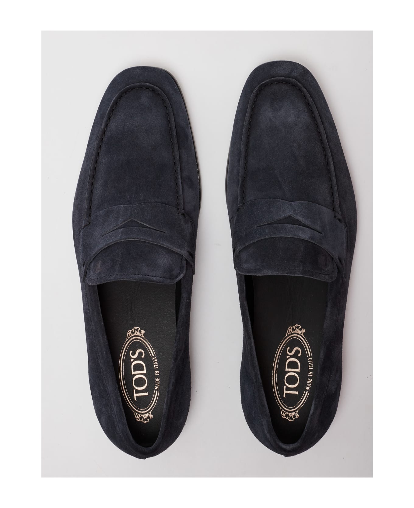 Tod
s T Monogram Classic Loafers - BLU